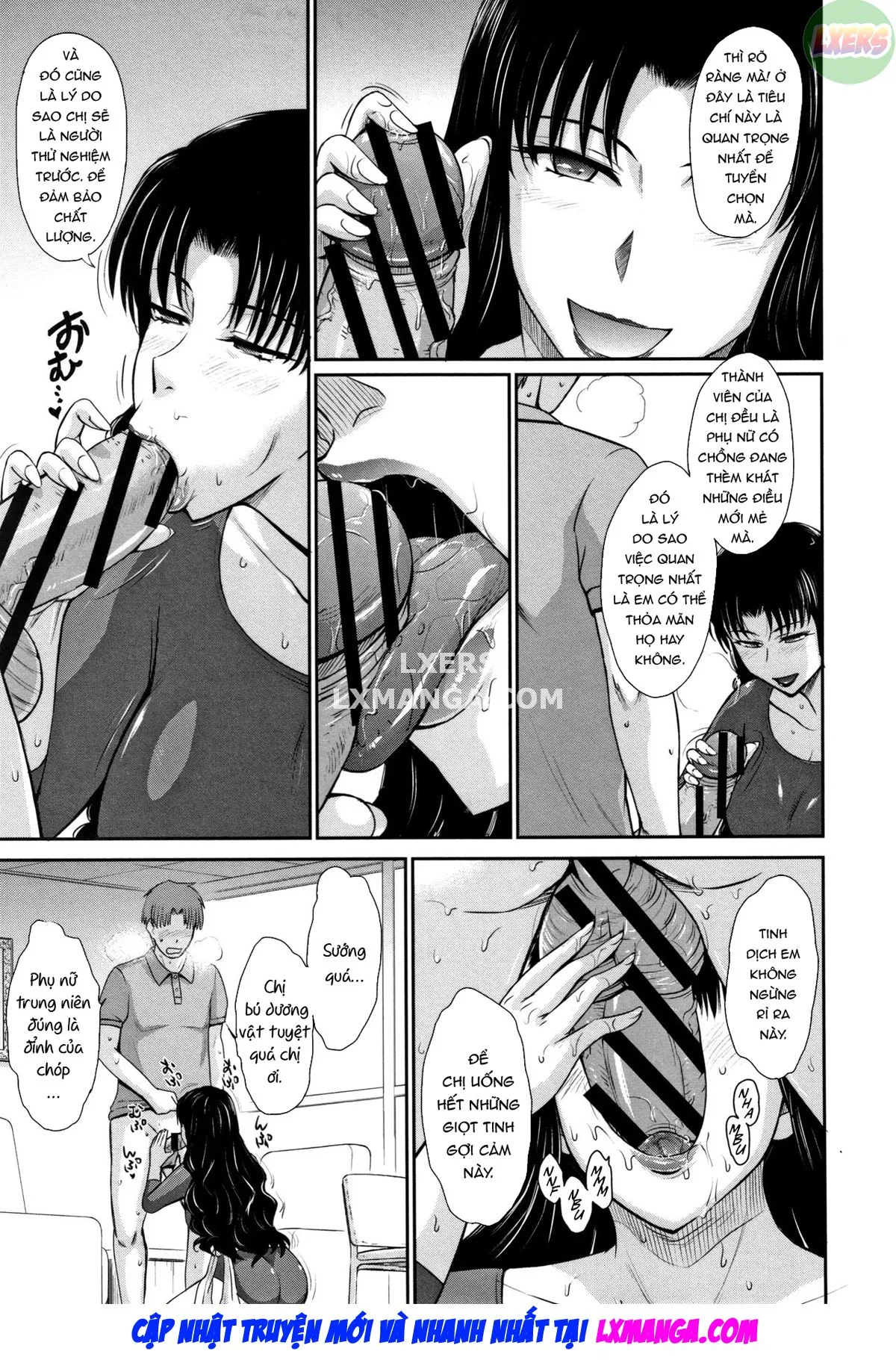 HentaiVN.net - Ảnh 7 - Hitozuma, Mitsu to Niku - Chap 2
