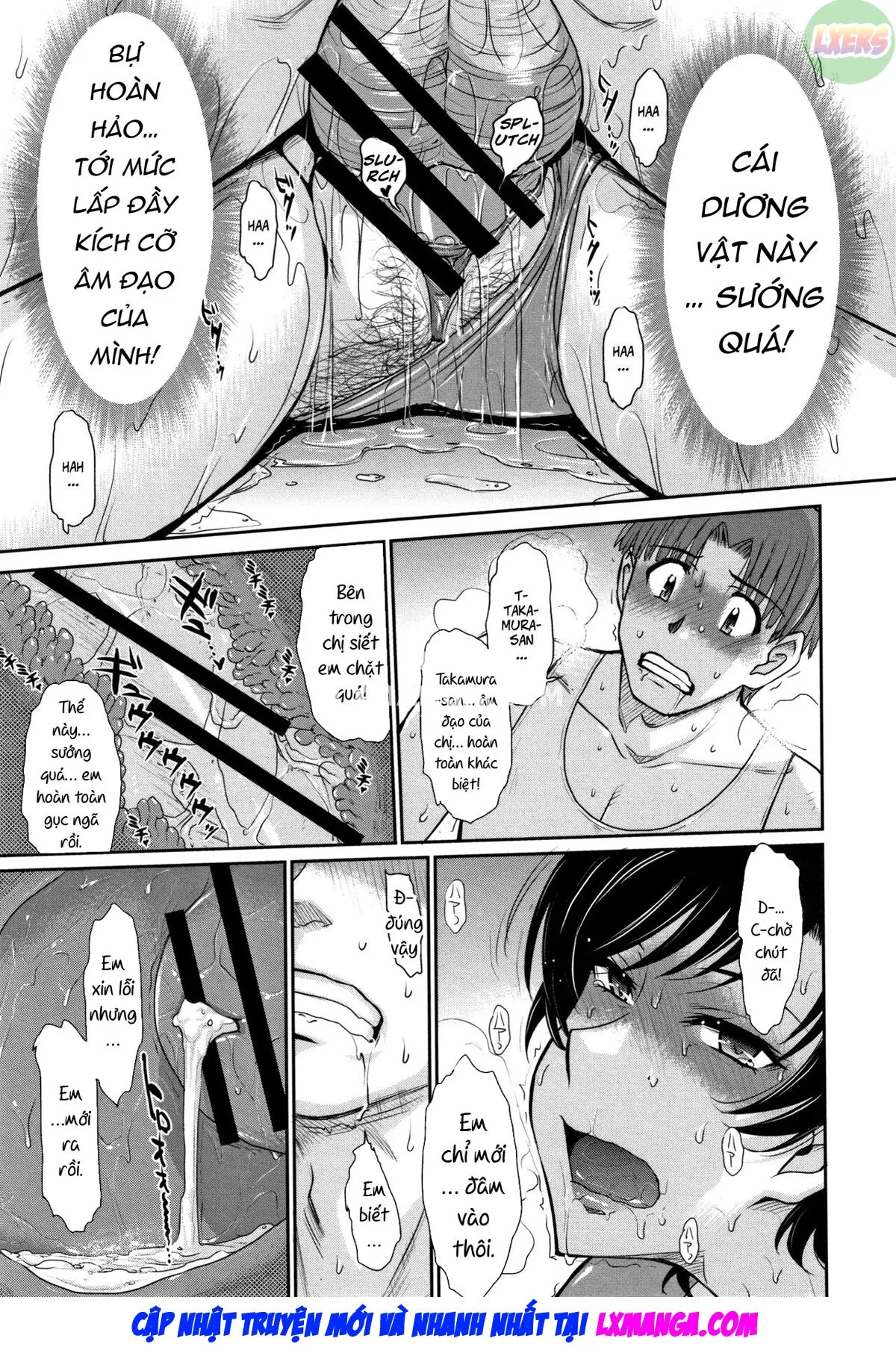 HentaiVN.net - Ảnh 13 - Hitozuma, Mitsu to Niku - Chap 3