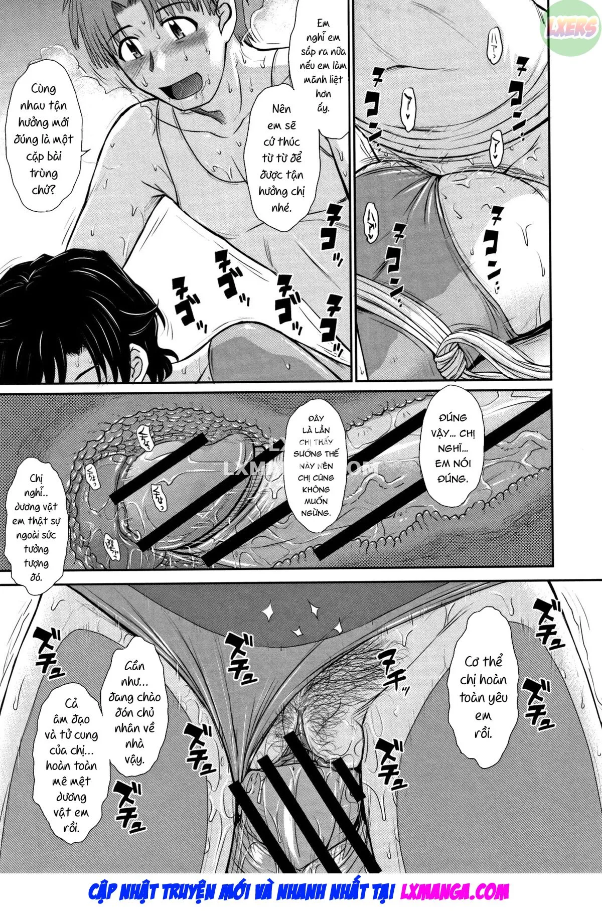 HentaiVN.net - Ảnh 15 - Hitozuma, Mitsu to Niku - Chap 3