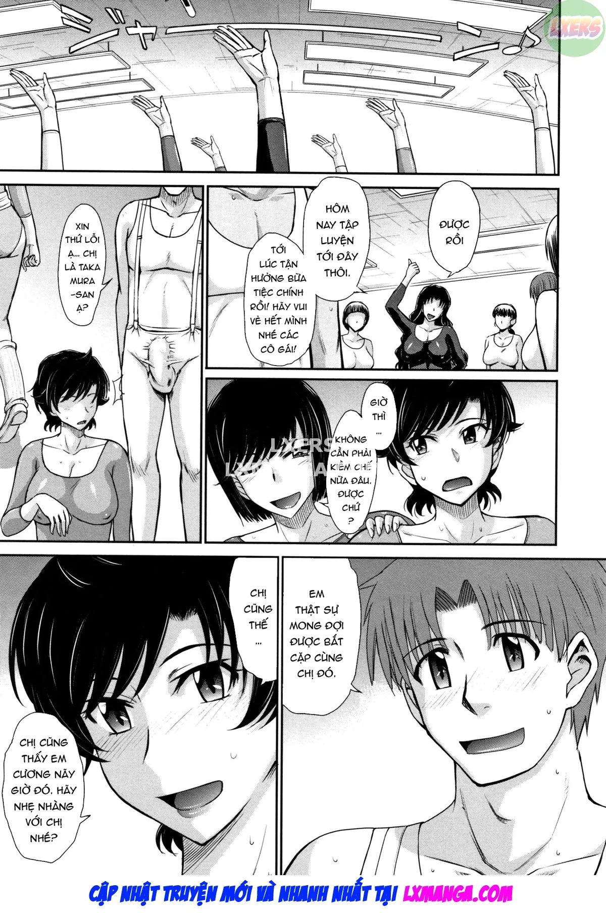 HentaiVN.net - Ảnh 5 - Hitozuma, Mitsu to Niku - Chap 3