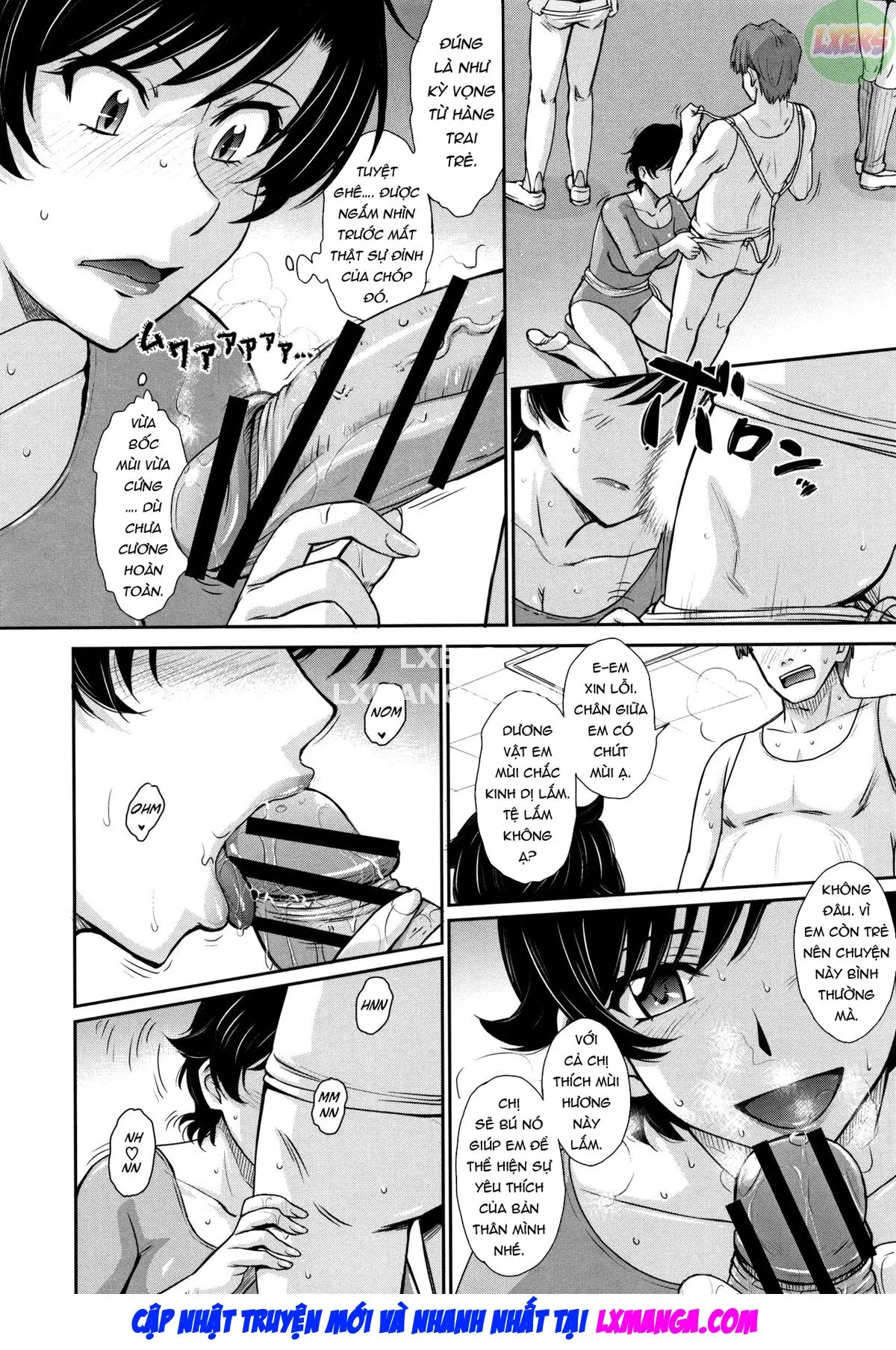 HentaiVN.net - Ảnh 6 - Hitozuma, Mitsu to Niku - Chap 3