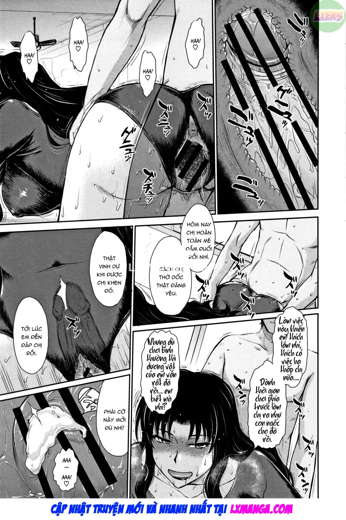 HentaiVN.net - Ảnh 13 - Hitozuma, Mitsu to Niku - Chap 4