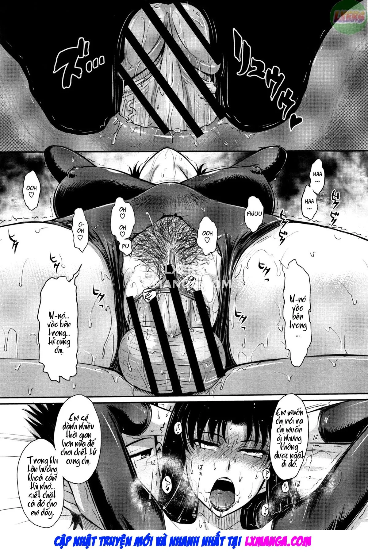 HentaiVN.net - Ảnh 19 - Hitozuma, Mitsu to Niku - Chap 4