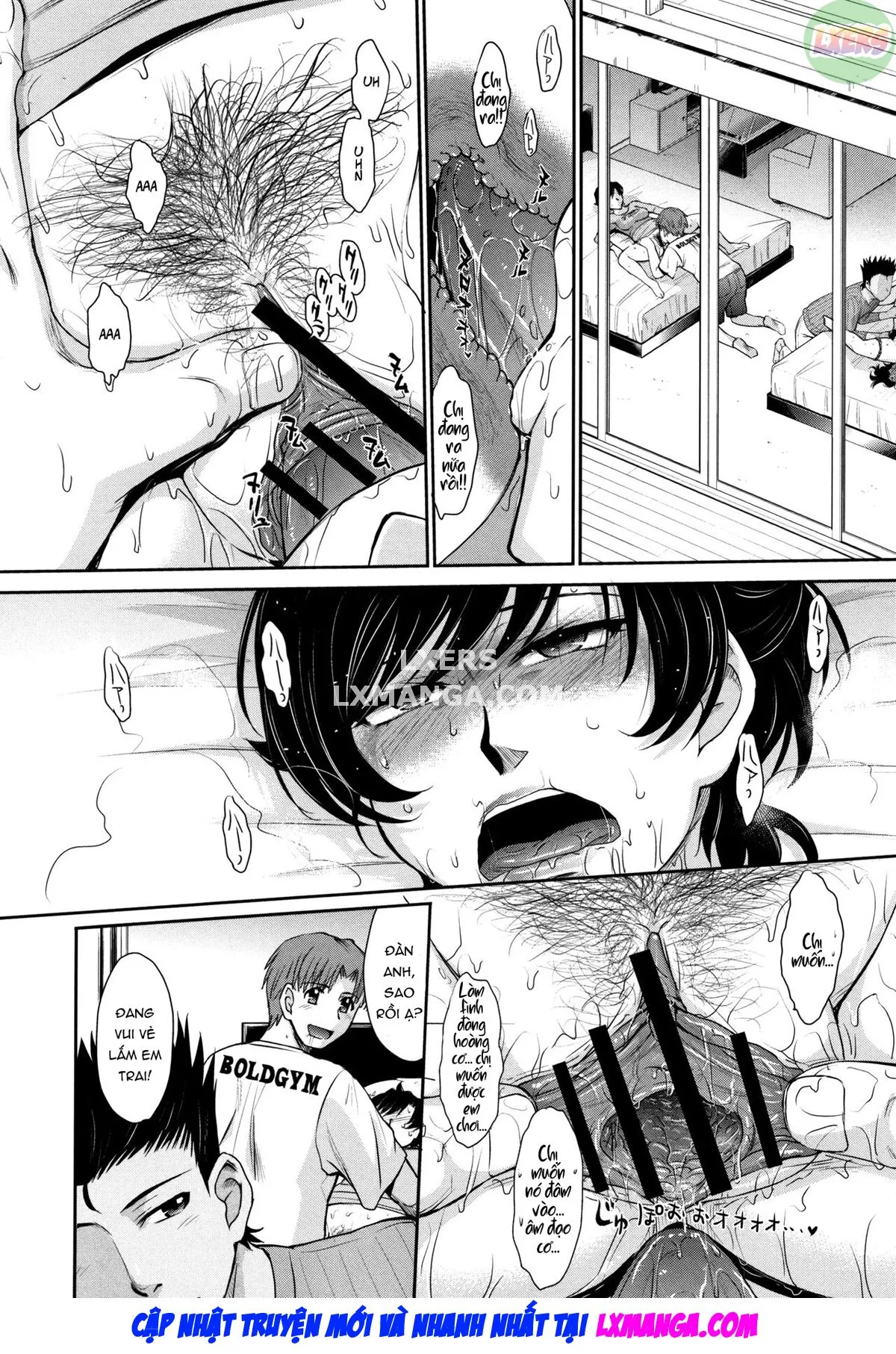 HentaiVN.net - Ảnh 8 - Hitozuma, Mitsu to Niku - Chap 4