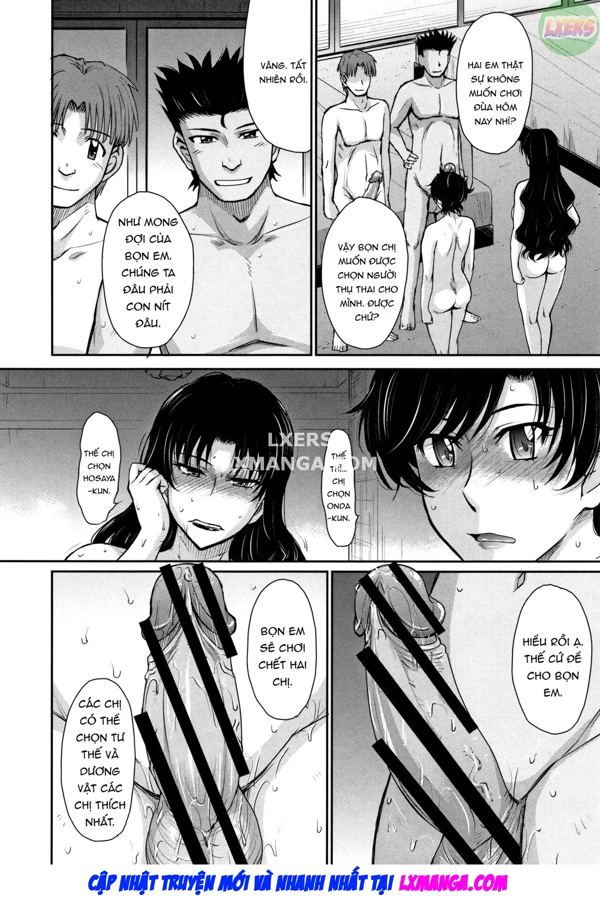 HentaiVN.net - Ảnh 20 - Hitozuma, Mitsu to Niku - Chap 5