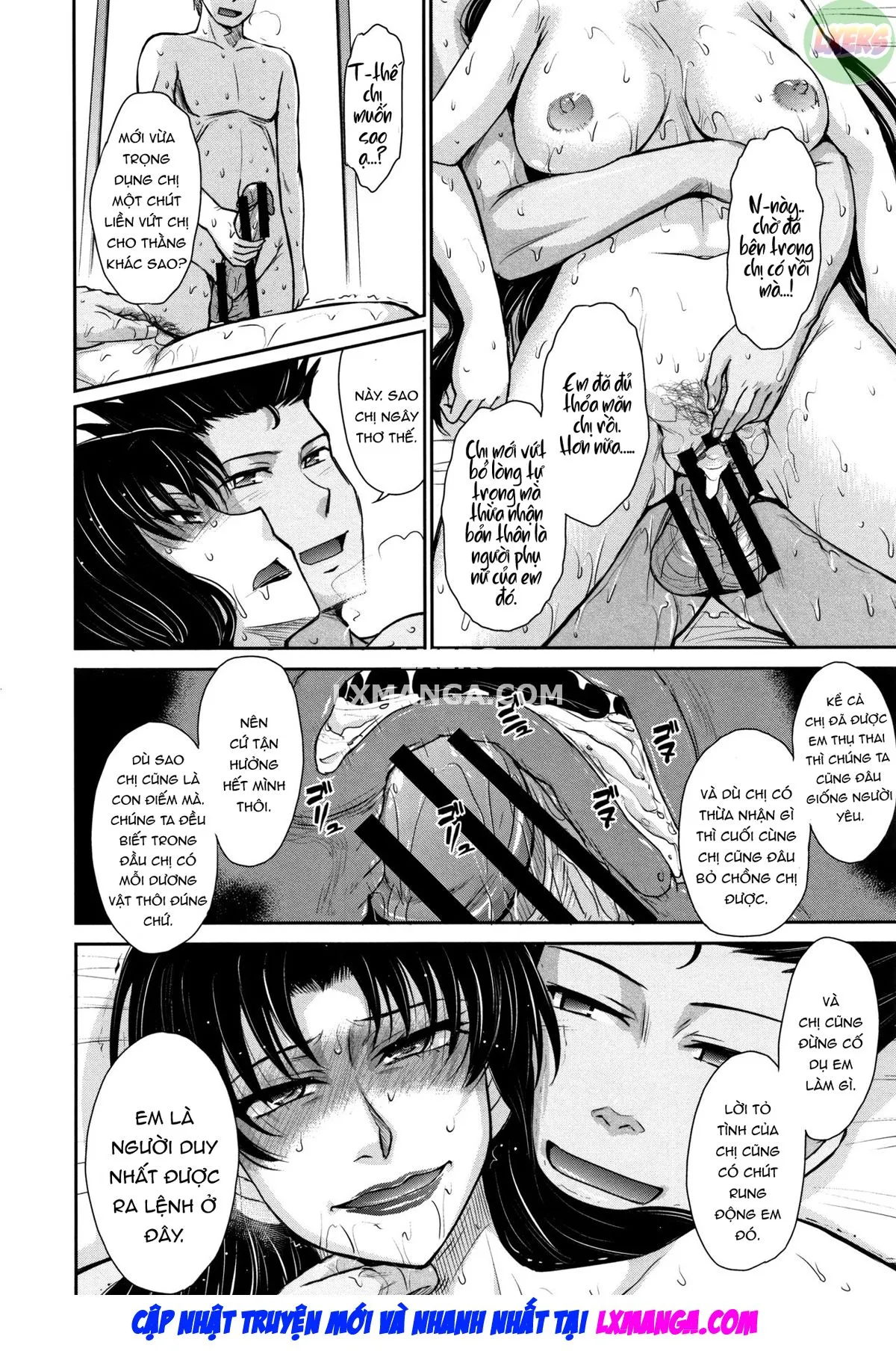 HentaiVN.net - Ảnh 8 - Hitozuma, Mitsu to Niku - Chap 5