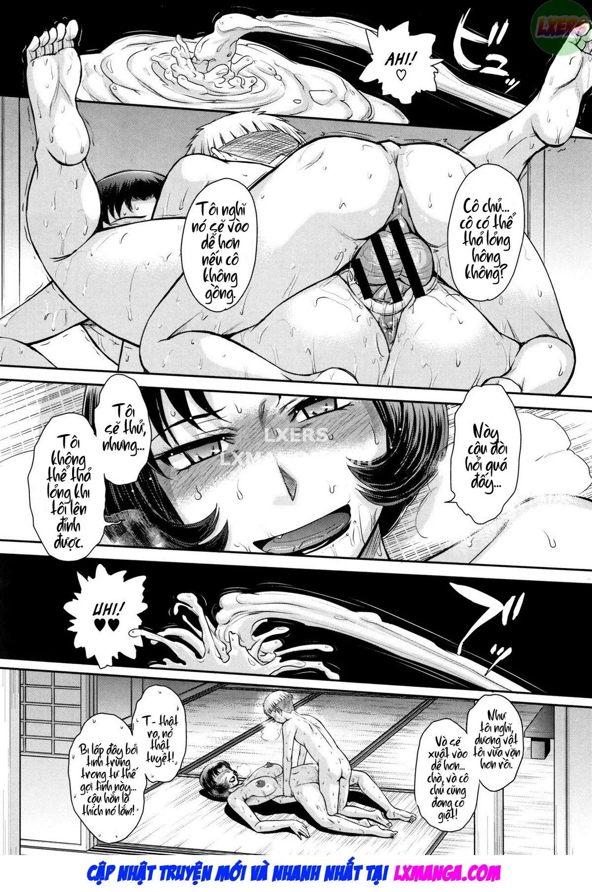 HentaiVN.net - Ảnh 17 - Hitozuma, Mitsu to Niku - Chap 6