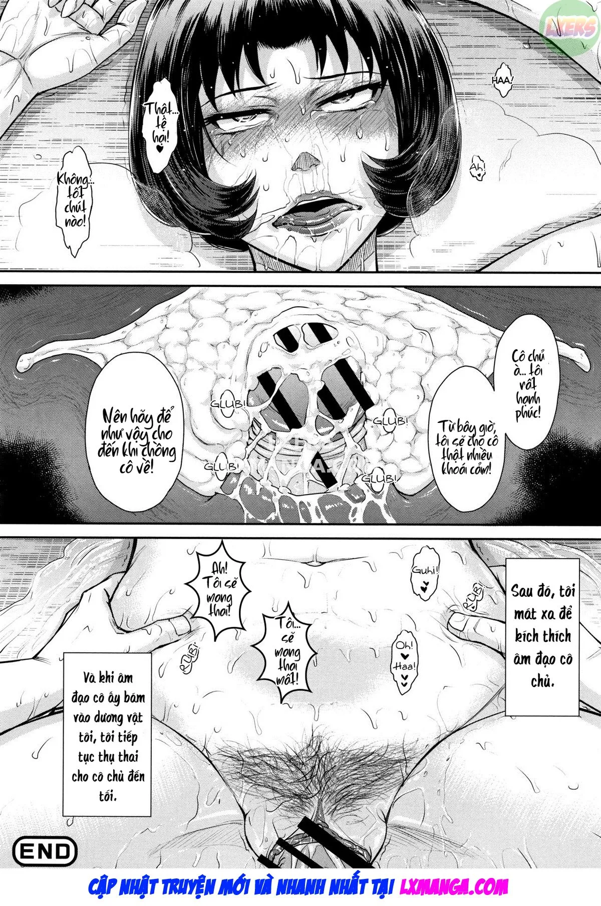 HentaiVN.net - Ảnh 24 - Hitozuma, Mitsu to Niku - Chap 6
