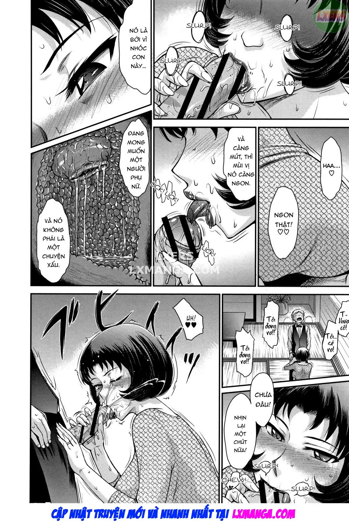 HentaiVN.net - Ảnh 6 - Hitozuma, Mitsu to Niku - Chap 6