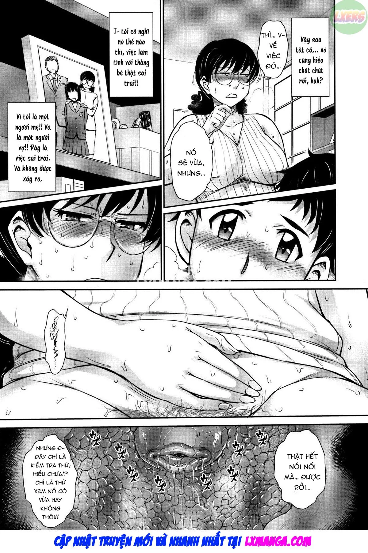 HentaiVN.net - Ảnh 11 - Hitozuma, Mitsu to Niku - Chap 7