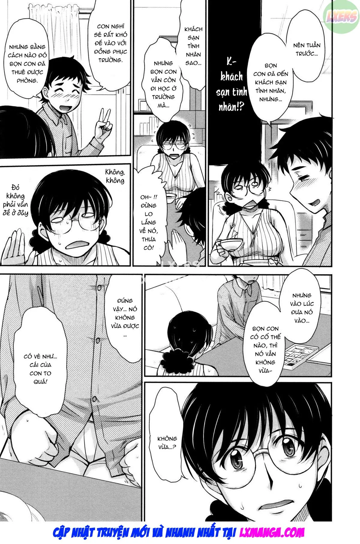 HentaiVN.net - Ảnh 3 - Hitozuma, Mitsu to Niku - Chap 7