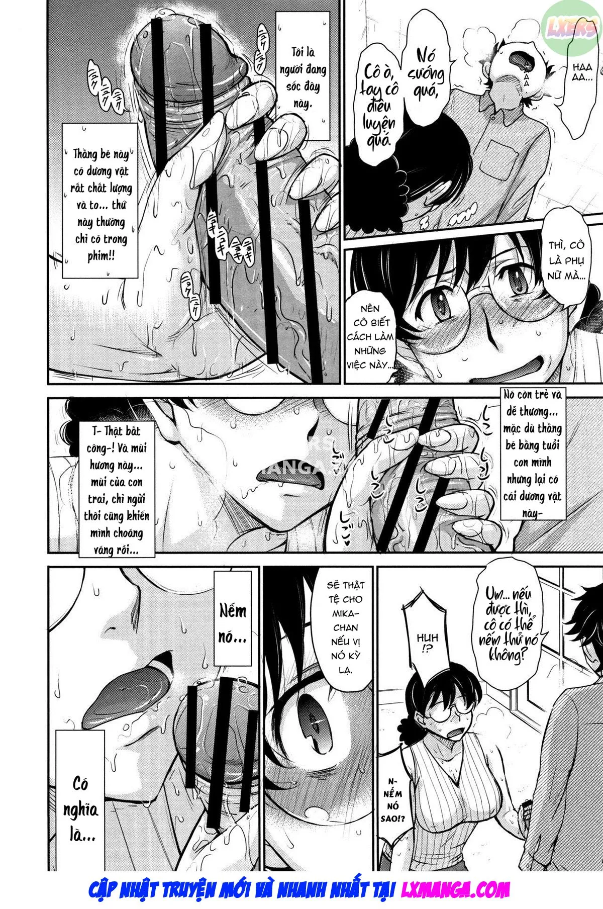 HentaiVN.net - Ảnh 6 - Hitozuma, Mitsu to Niku - Chap 7