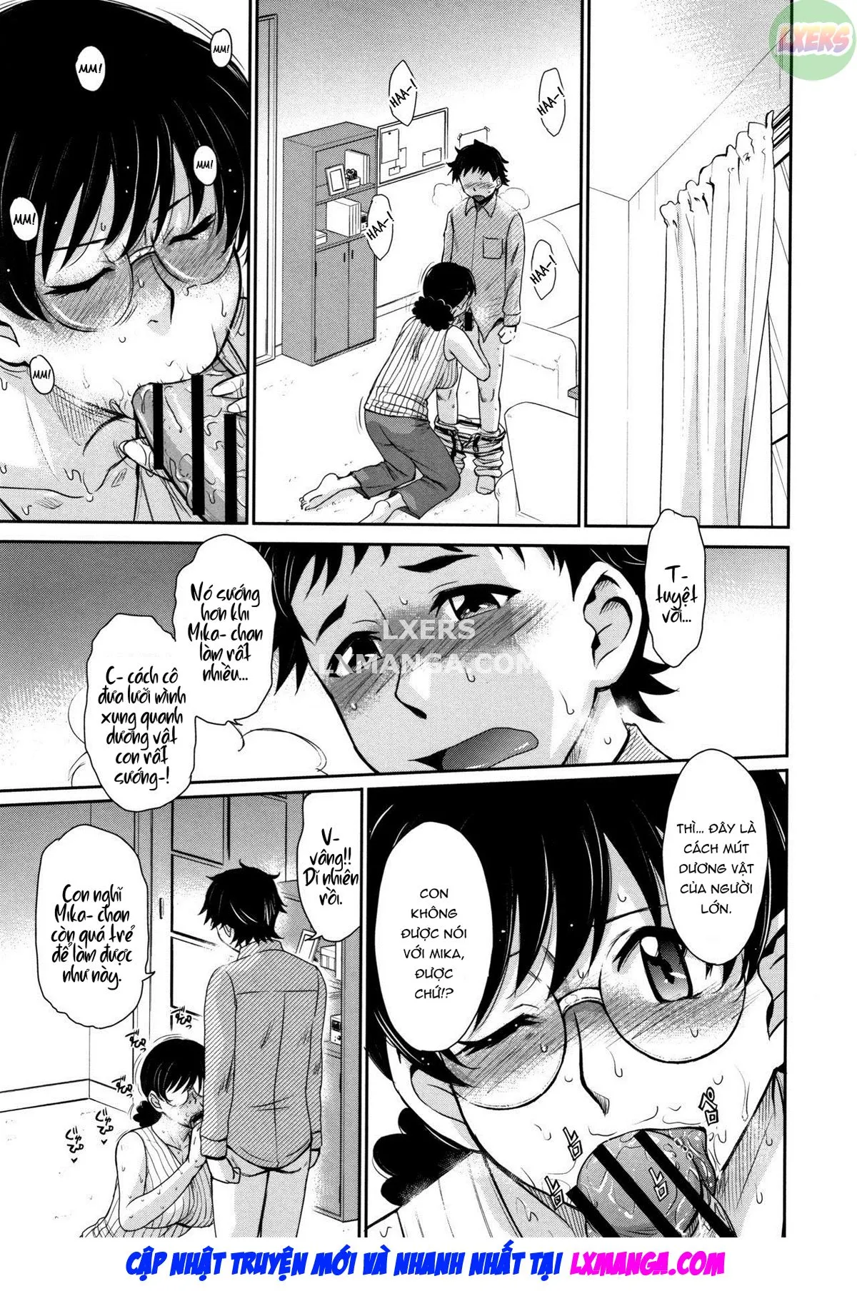 HentaiVN.net - Ảnh 7 - Hitozuma, Mitsu to Niku - Chap 7