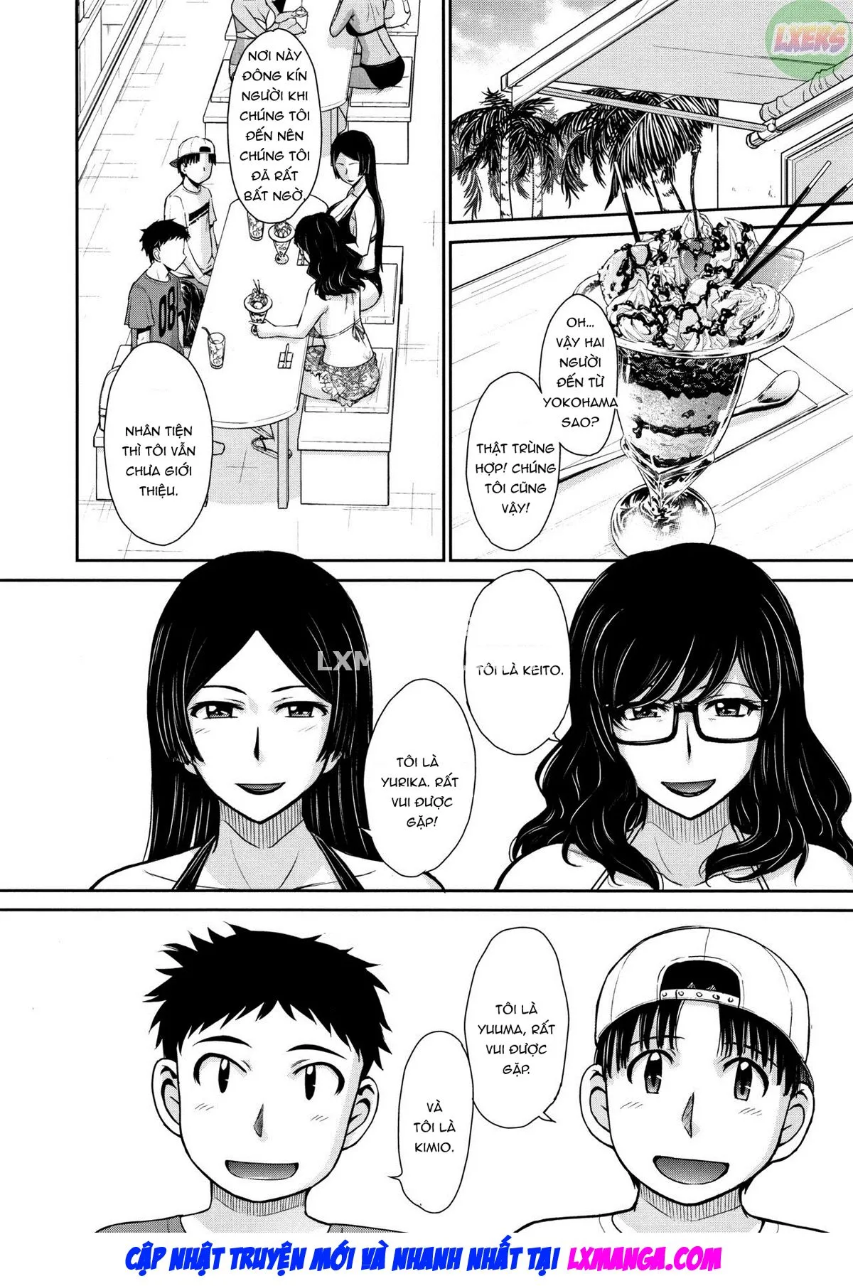 HentaiVN.net - Ảnh 4 - Hitozuma, Mitsu to Niku - Chap 8