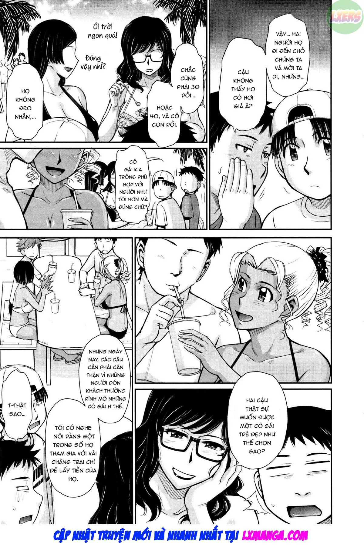 HentaiVN.net - Ảnh 5 - Hitozuma, Mitsu to Niku - Chap 8