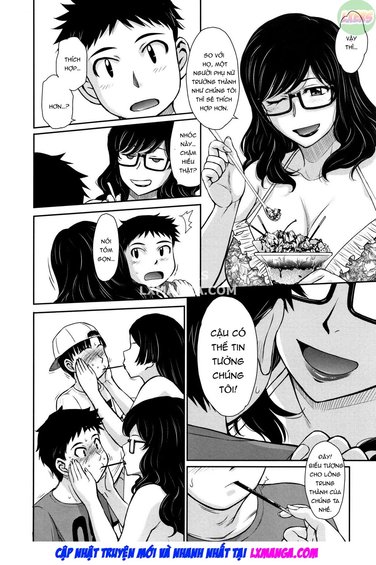HentaiVN.net - Ảnh 6 - Hitozuma, Mitsu to Niku - Chap 8