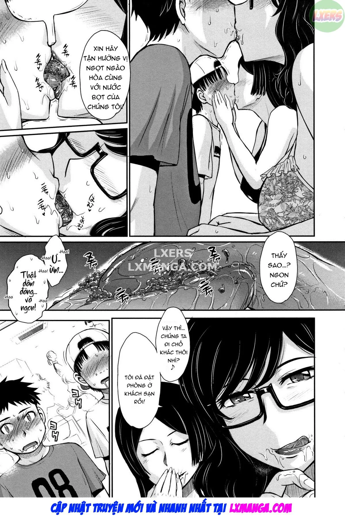 HentaiVN.net - Ảnh 7 - Hitozuma, Mitsu to Niku - Chap 8