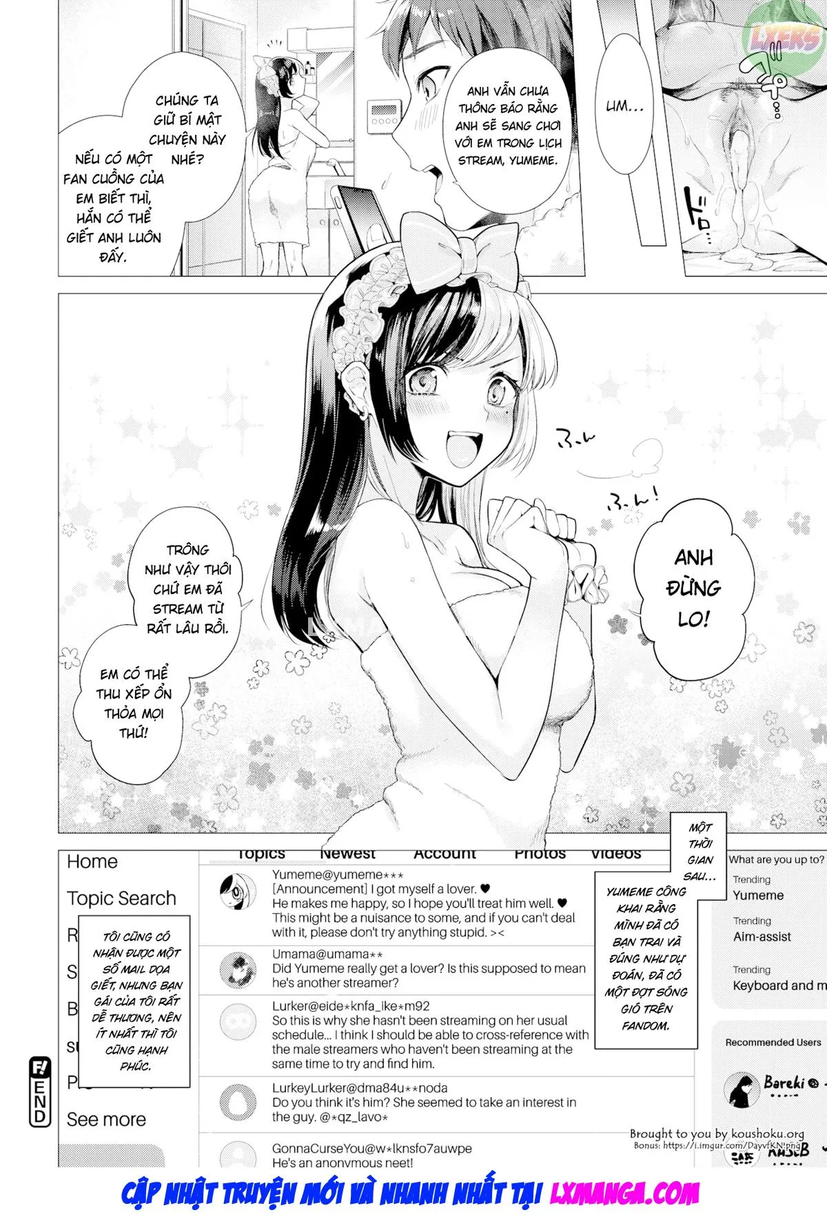 HentaiVN.net - Ảnh 23 - Yumeme-channel Offline - Oneshot