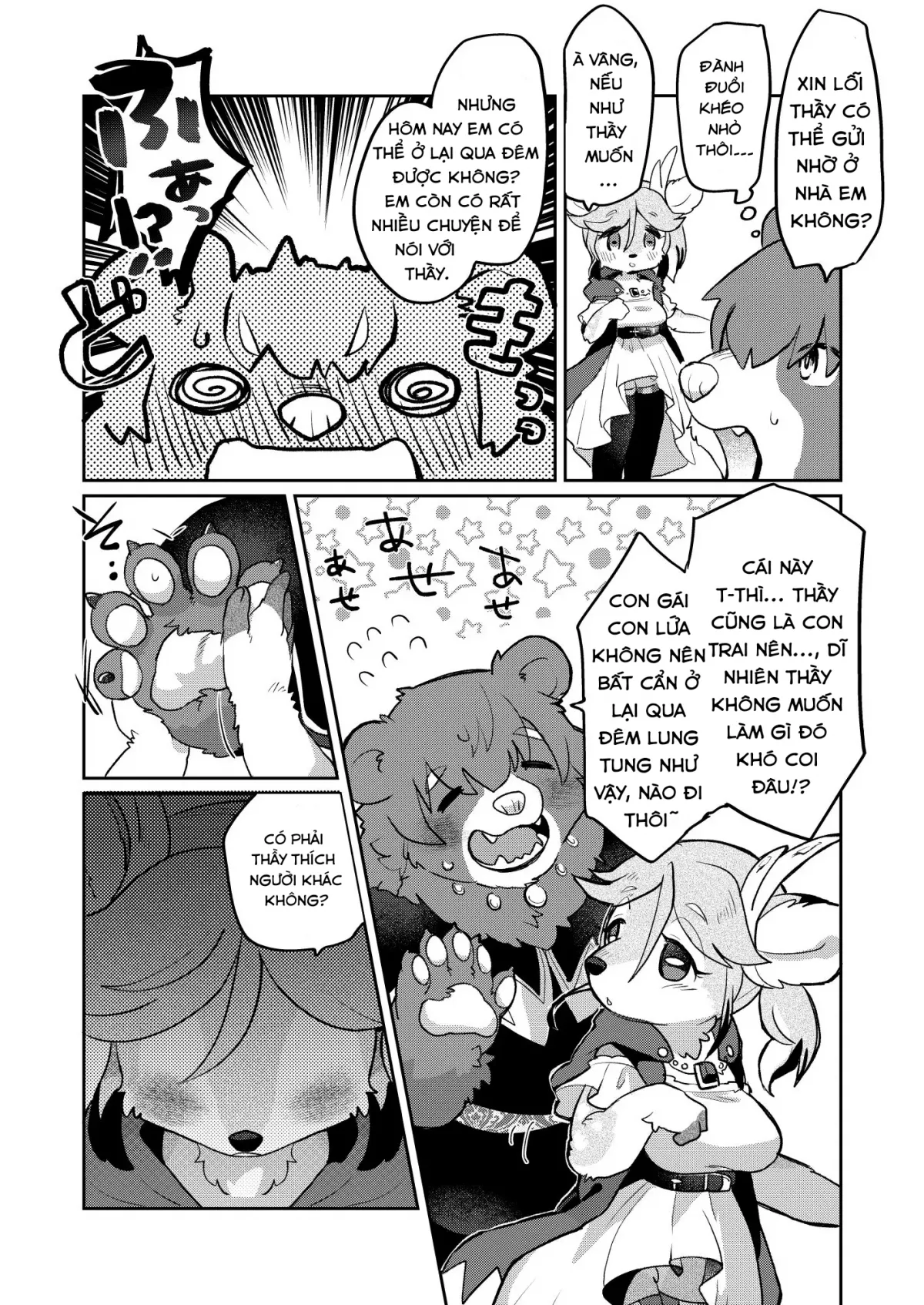 HentaiVN.net - Ảnh 4 - Tình yêu bất ngờ [Love Furtune] - Oneshot