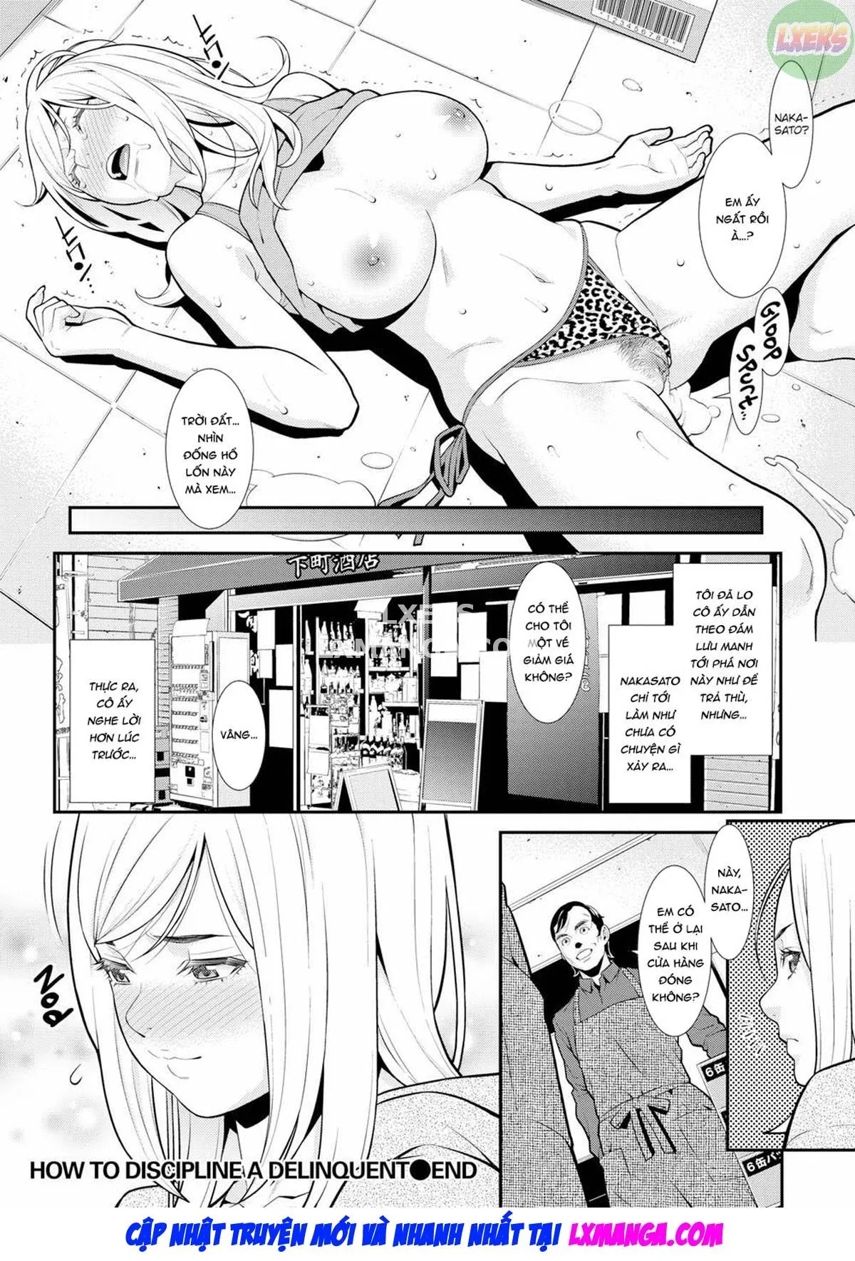 HentaiVN.net - Ảnh 19 - Làm thế nào để kỷ luật một kẻ phạm pháp - Oneshot