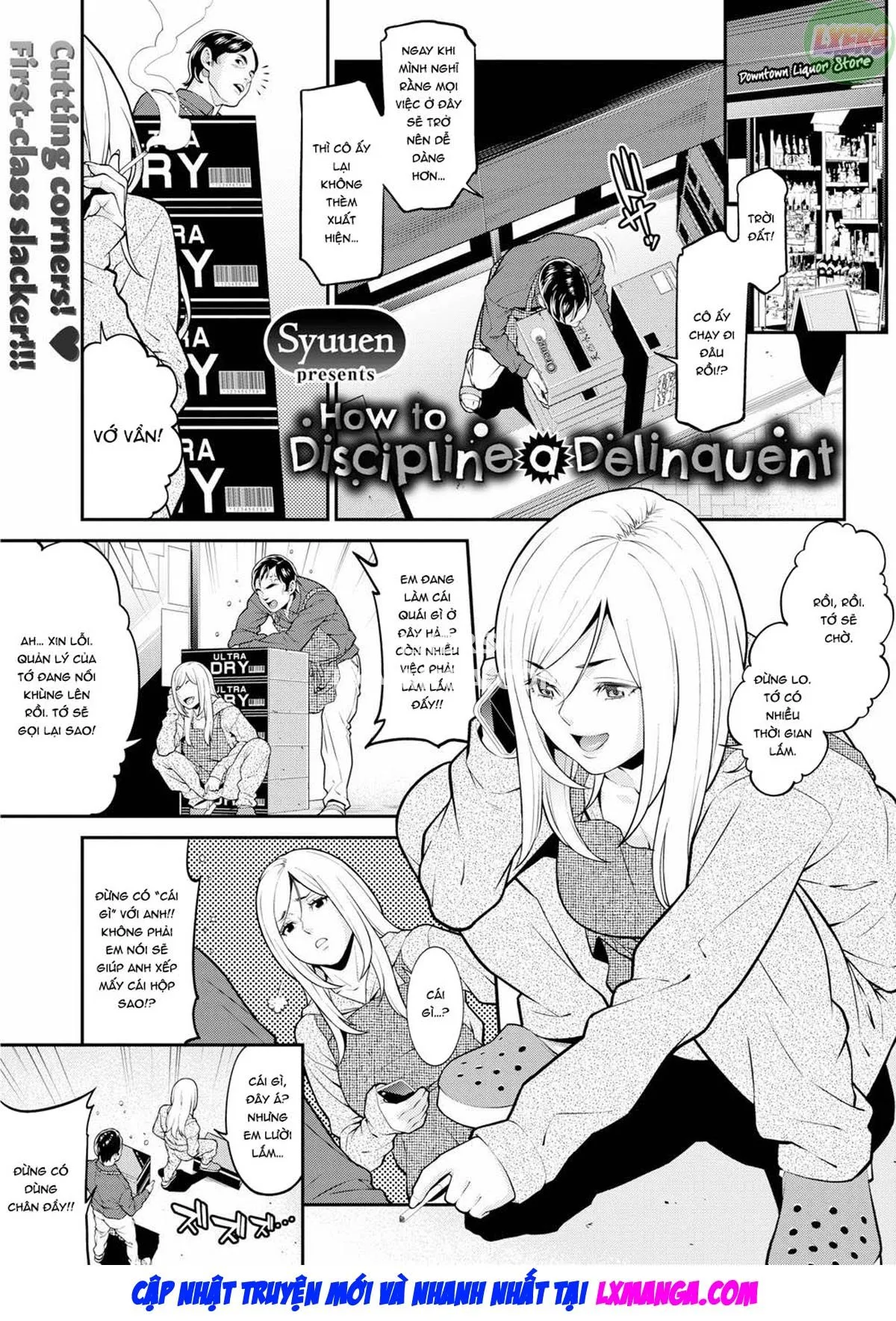HentaiVN.net - Ảnh 4 - Làm thế nào để kỷ luật một kẻ phạm pháp - Oneshot