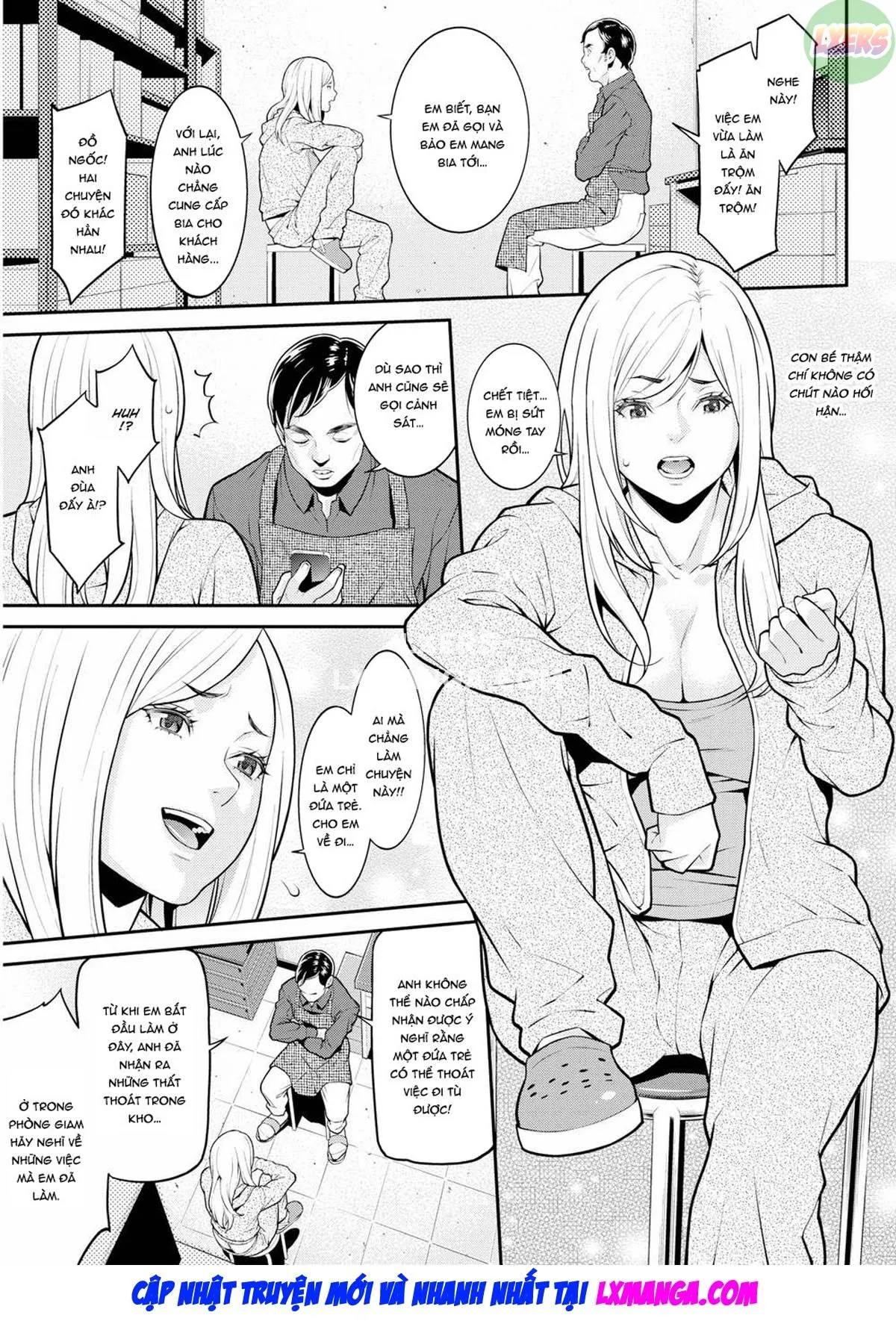 HentaiVN.net - Ảnh 6 - Làm thế nào để kỷ luật một kẻ phạm pháp - Oneshot