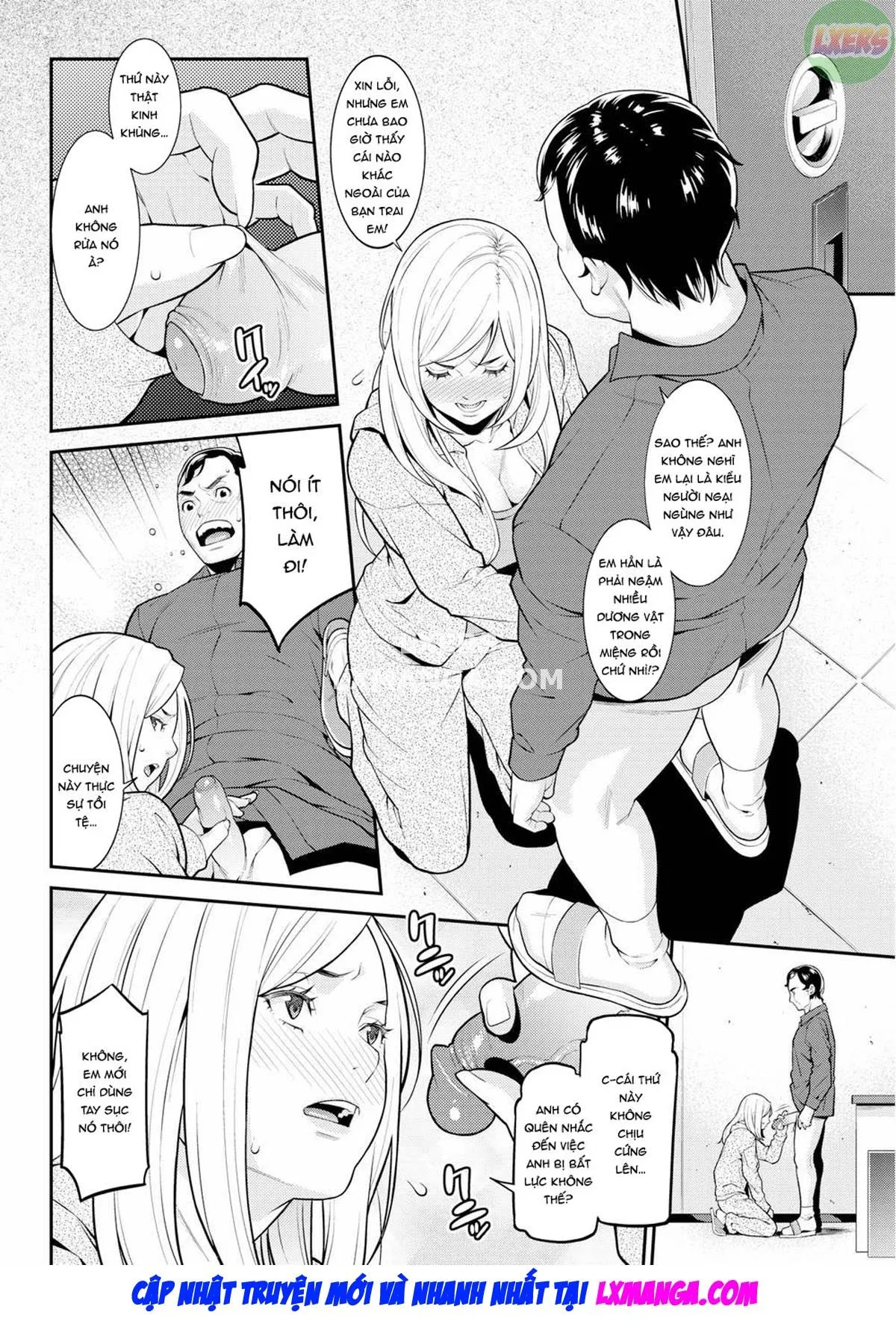 HentaiVN.net - Ảnh 9 - Làm thế nào để kỷ luật một kẻ phạm pháp - Oneshot