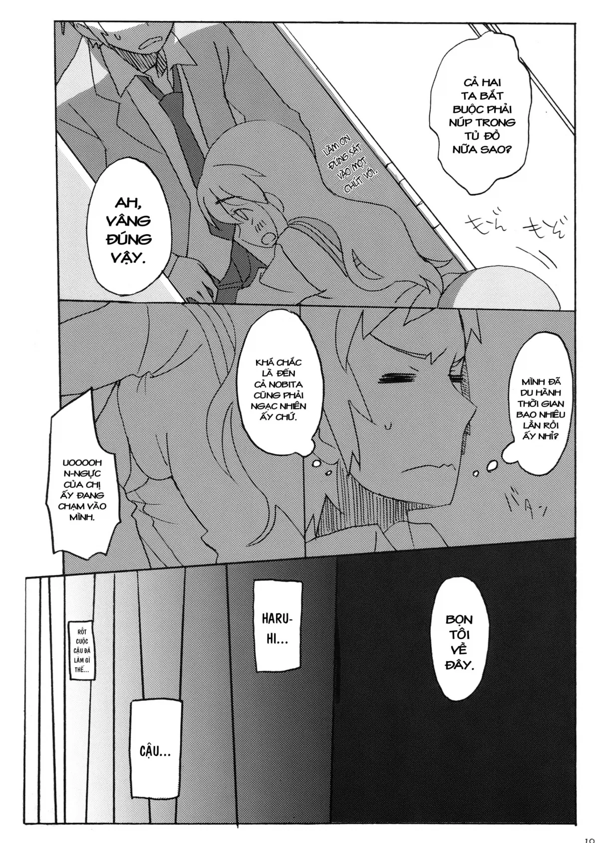 HentaiVN.net - Ảnh 10 - Cái thai của Suzumiya Haruhi [Suzumiya Haruhi no Fukuon, Matawa Genzai] - Oneshot