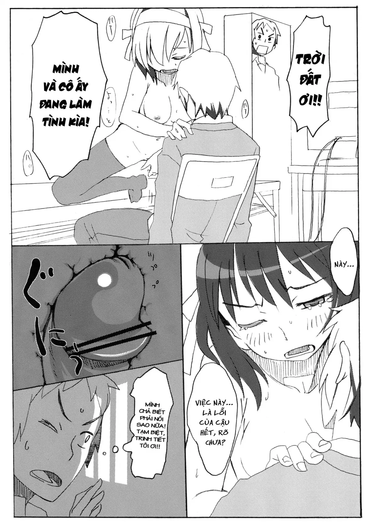 HentaiVN.net - Ảnh 12 - Cái thai của Suzumiya Haruhi [Suzumiya Haruhi no Fukuon, Matawa Genzai] - Oneshot
