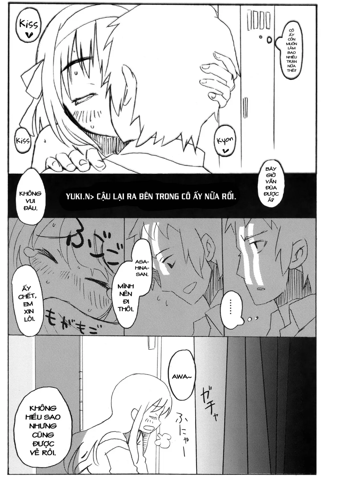 HentaiVN.net - Ảnh 17 - Cái thai của Suzumiya Haruhi [Suzumiya Haruhi no Fukuon, Matawa Genzai] - Oneshot