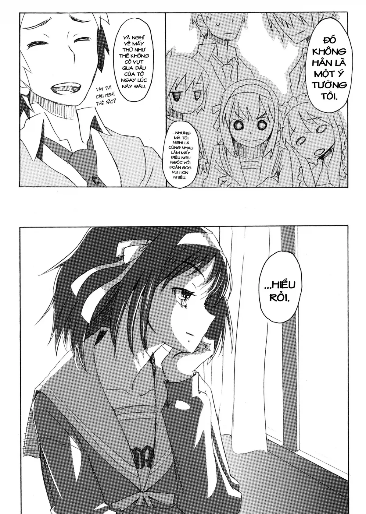 HentaiVN.net - Ảnh 21 - Cái thai của Suzumiya Haruhi [Suzumiya Haruhi no Fukuon, Matawa Genzai] - Oneshot