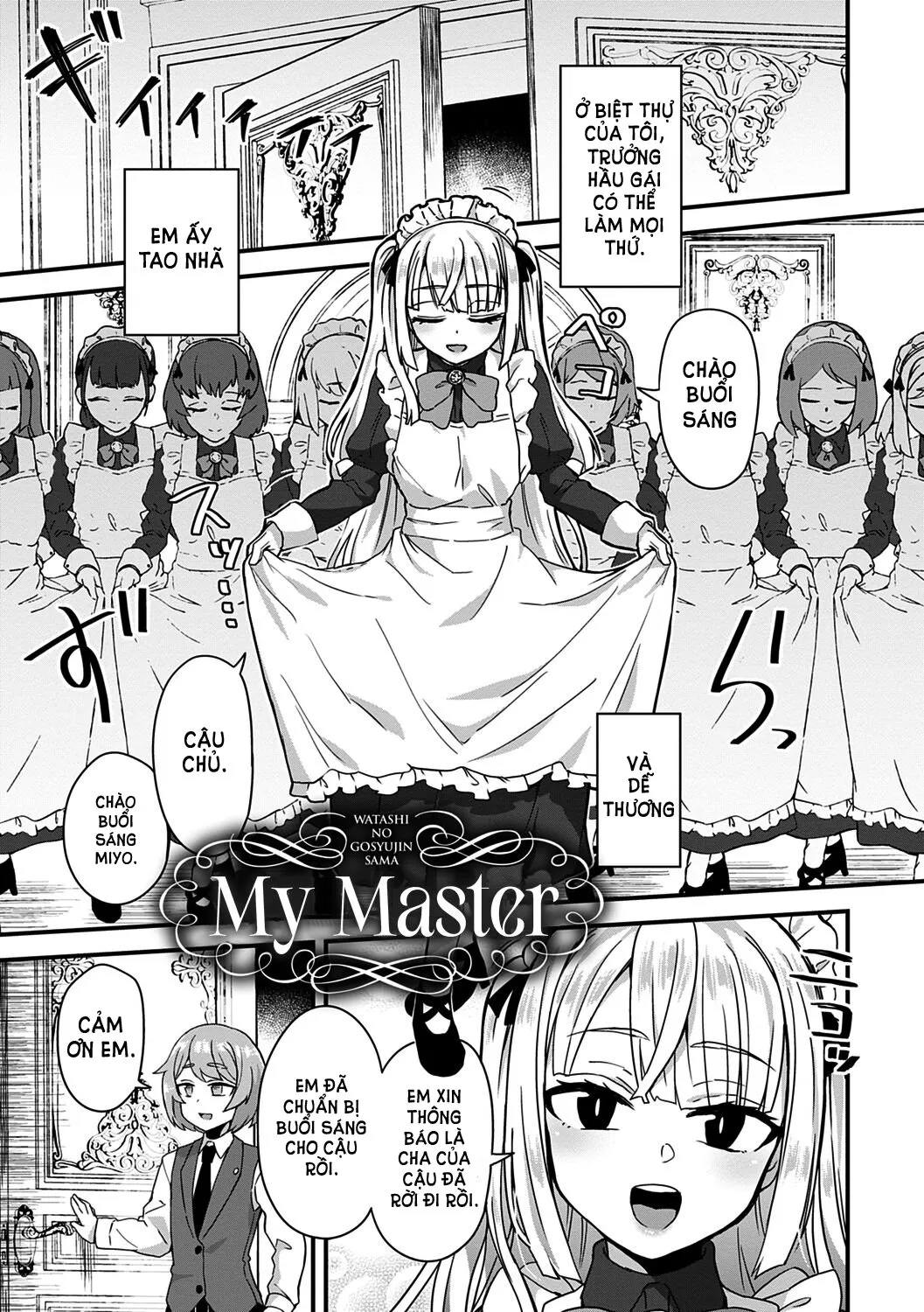 HentaiVN.net - Ảnh 3 - Chủ Nhân của Em [Watashi no Gosyujin-Sama | My Master] - Oneshot