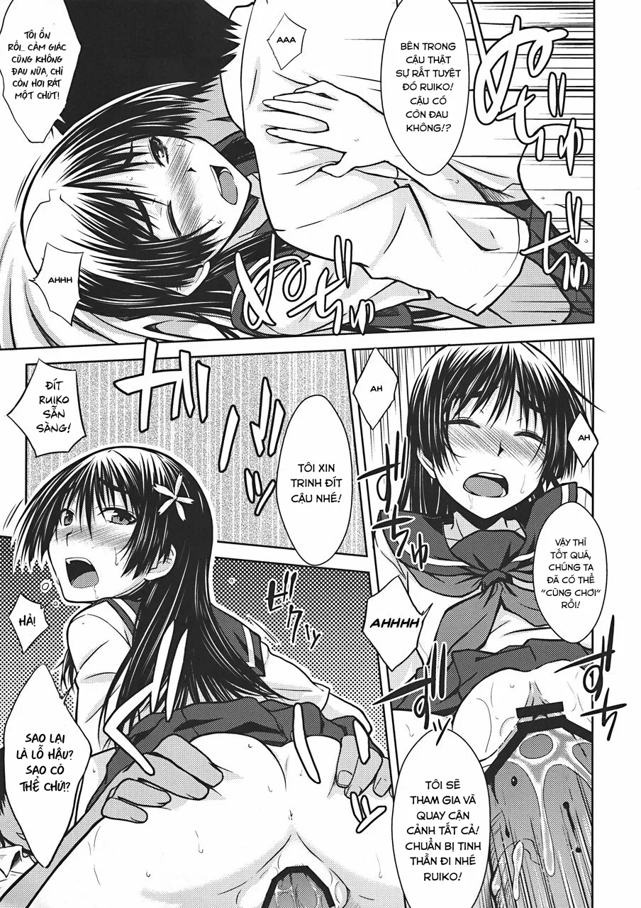 HentaiVN.net - Ảnh 15 - Saten Ruiko no Kakushigoto - Oneshot