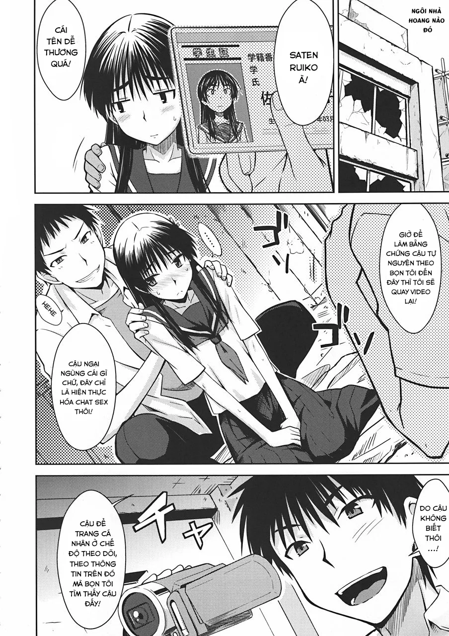 HentaiVN.net - Ảnh 4 - Saten Ruiko no Kakushigoto - Oneshot