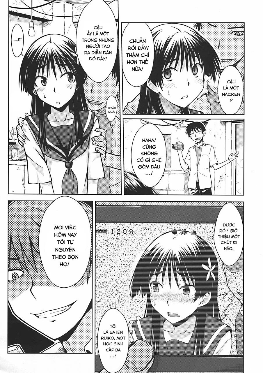 HentaiVN.net - Ảnh 5 - Saten Ruiko no Kakushigoto - Oneshot