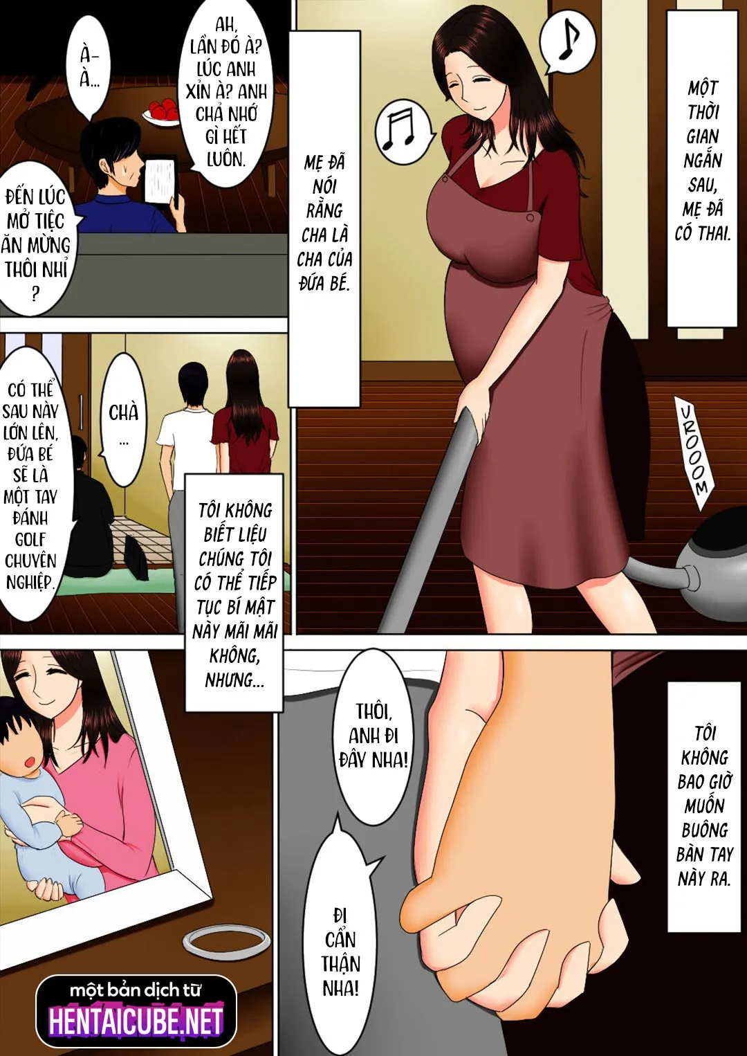 HentaiVN.net - Ảnh 34 - Cùng với mẹ [Haha to Issho ni; Together with Mom] - Oneshot