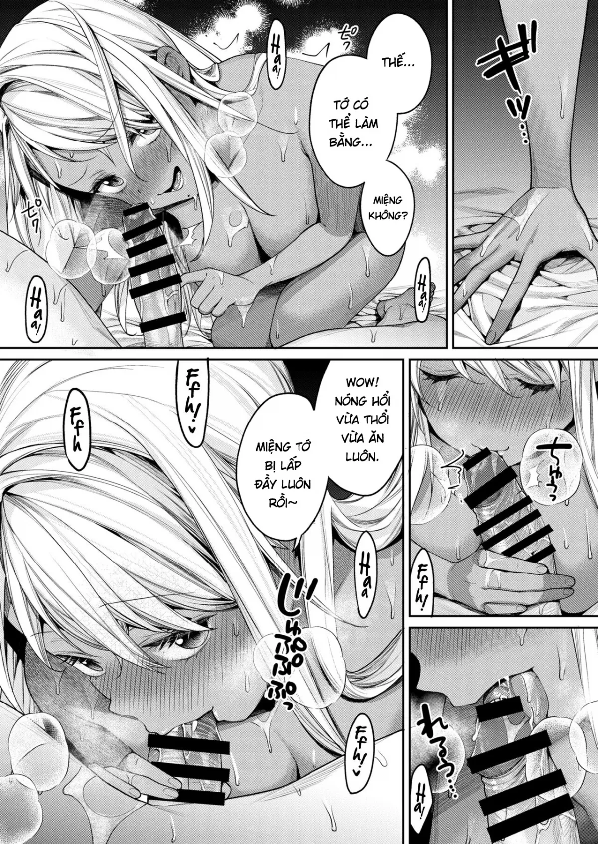 HentaiVN.net - Ảnh 30 - Lí do tôi có có bạn gái là cô nàng gyaru da ngăm! - Oneshot bắn tùm lum