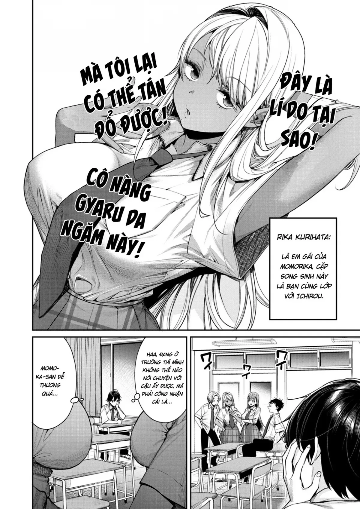 HentaiVN.net - Ảnh 3 - Lí do tôi có có bạn gái là cô nàng gyaru da ngăm! - Oneshot bắn tùm lum