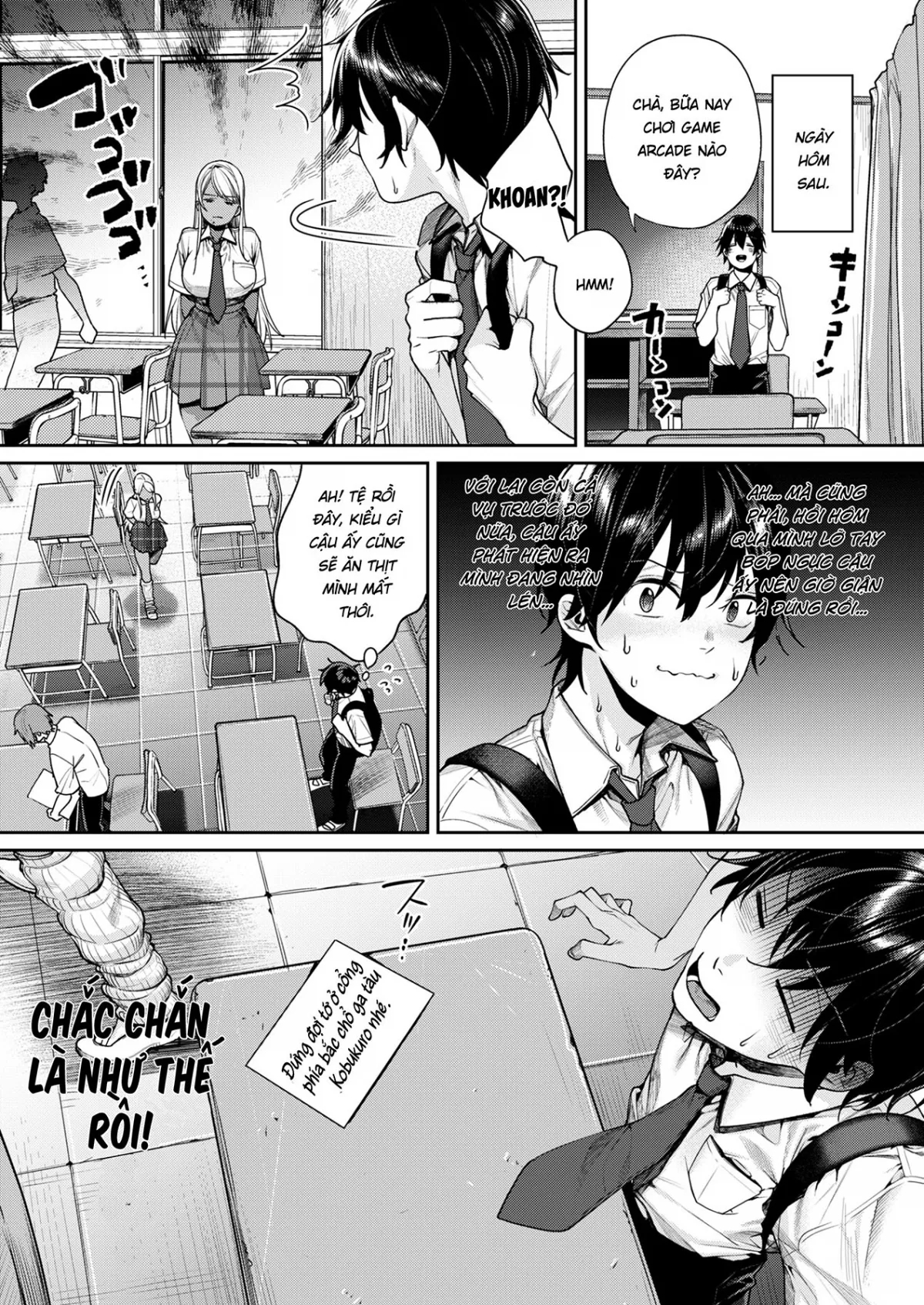 HentaiVN.net - Ảnh 8 - Lí do tôi có có bạn gái là cô nàng gyaru da ngăm! - Oneshot bắn tùm lum