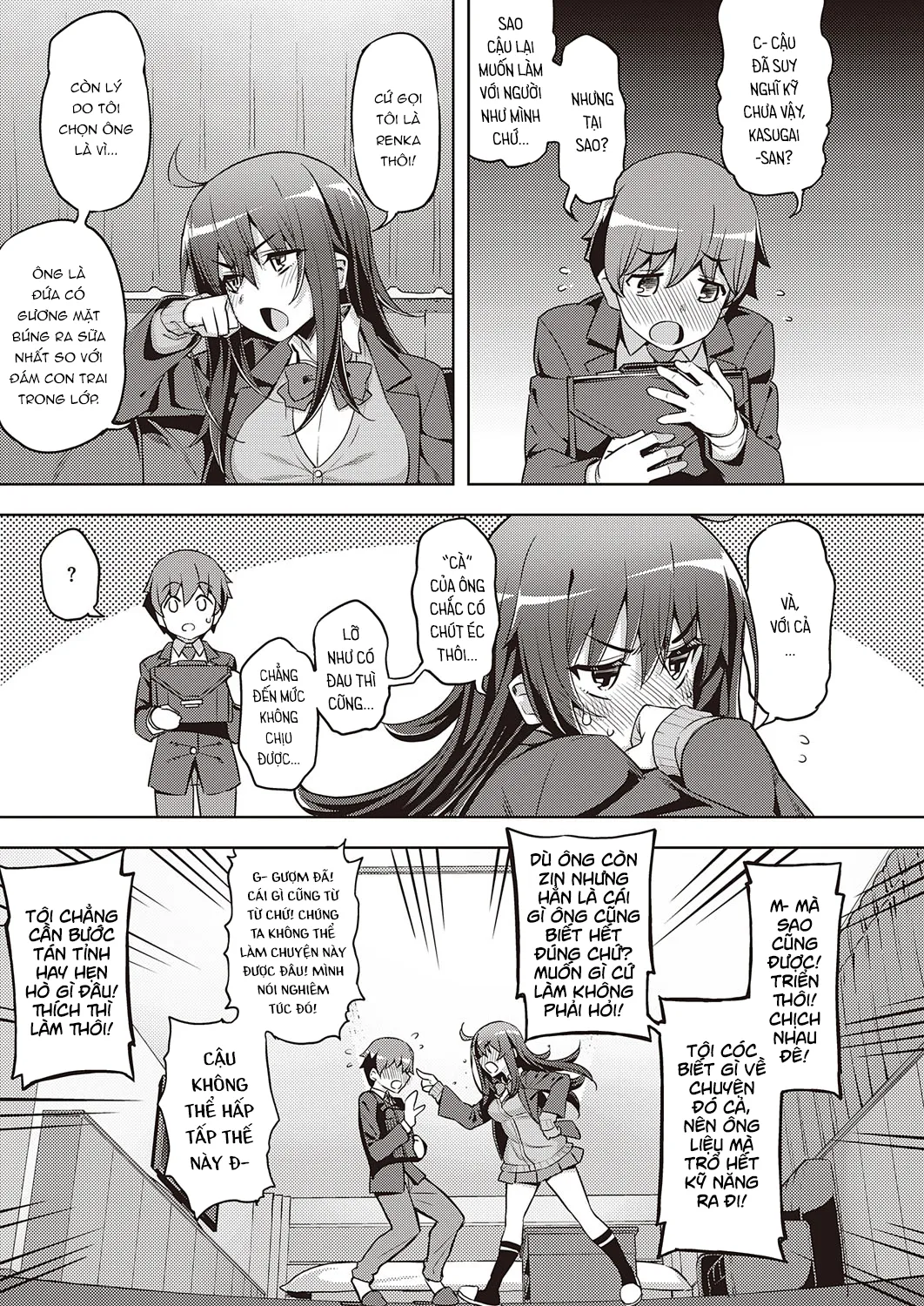 HentaiVN.net - Ảnh 7 - Tui hông hề muốn làm nha! [I Didn't Sign Up For This!, Hanashi ga Chigau] - Part oăn