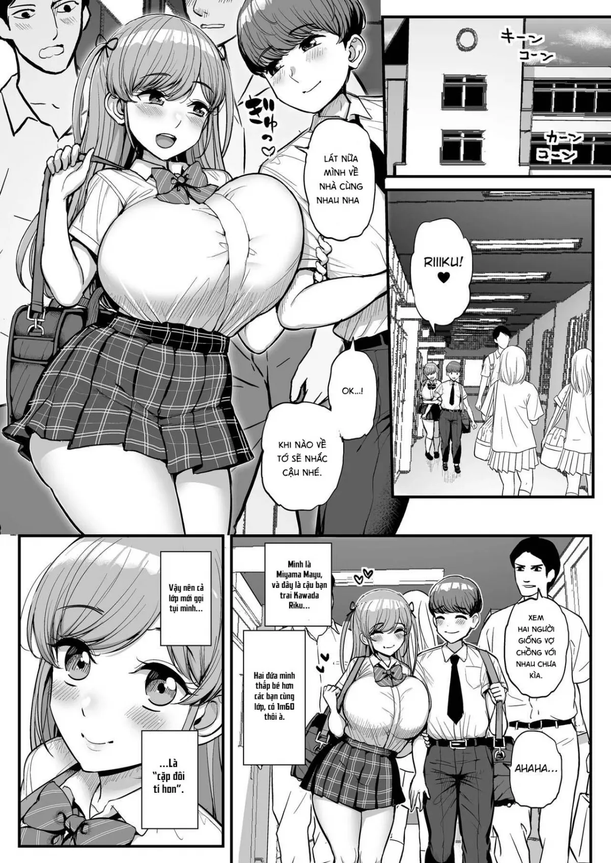 HentaiVN.net - Ảnh 3 - Minimum Kanojo wa Oyaji no Seidorei -Kazoku Ryokou Hen- [ミニマム彼女は親父の性奴●] - Chap 1
