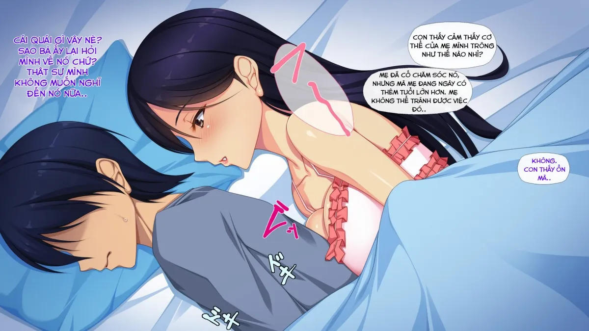 HentaiVN.net - Ảnh 24 - Chuyện tình bà mẹ Yandere vô cùng yêu thương con trai của mình. [A mother who is too loving and is kind of obsessive] - Part 1