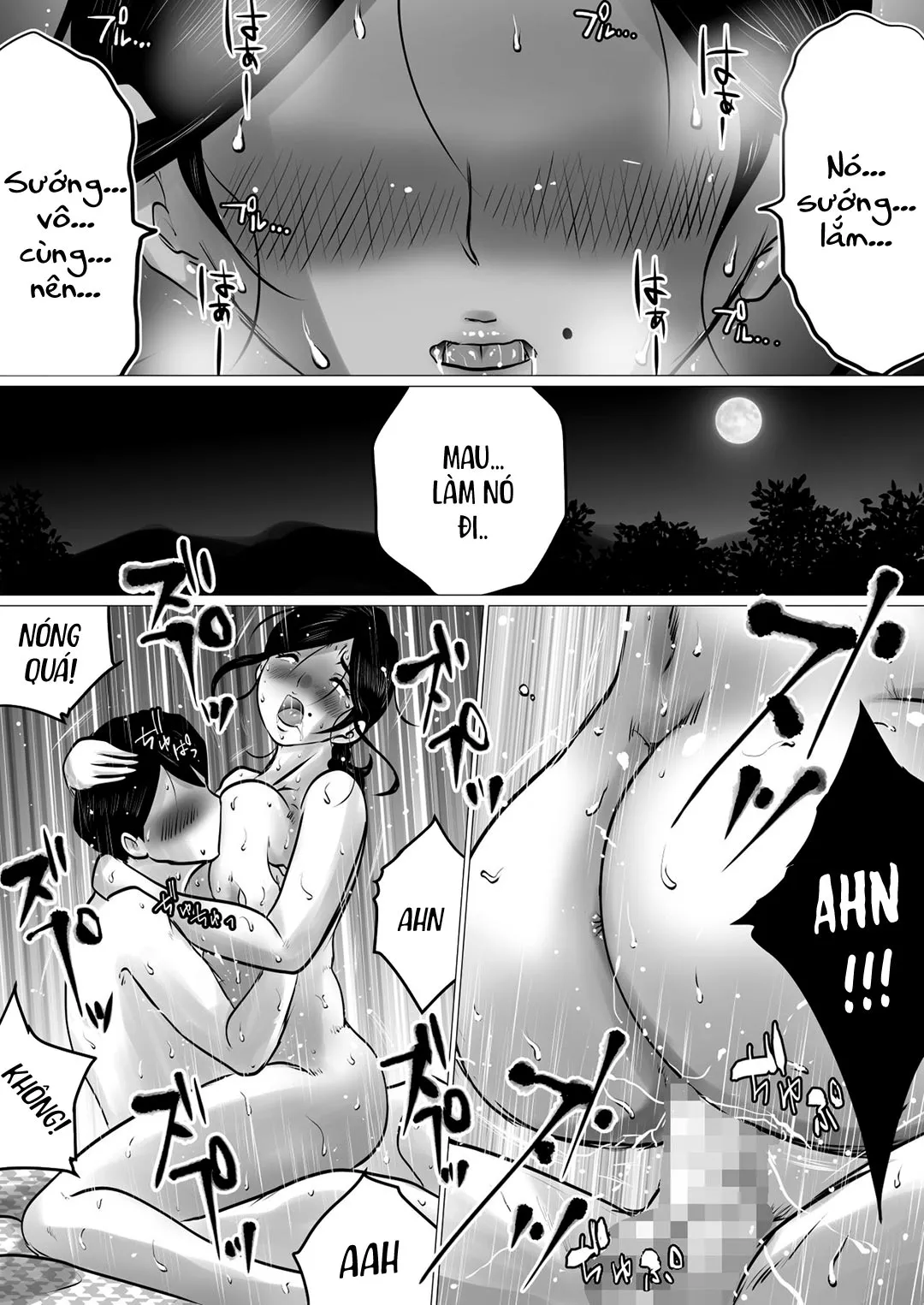 HentaiVN.net - Ảnh 38 - Cùng mẹ đi suối nước nóng [Hot Spring Trip With My Mature Mother ~ I Was Going To Be Filial, But My Mom's Body Was Too Sexy~; Jukubo To Futari De, Onsen Ryokou. ~Oyakoukou Suru Tsumori Ga, Kaa-San No Karada Ga Ero Sugita Node…~] - Oneshot