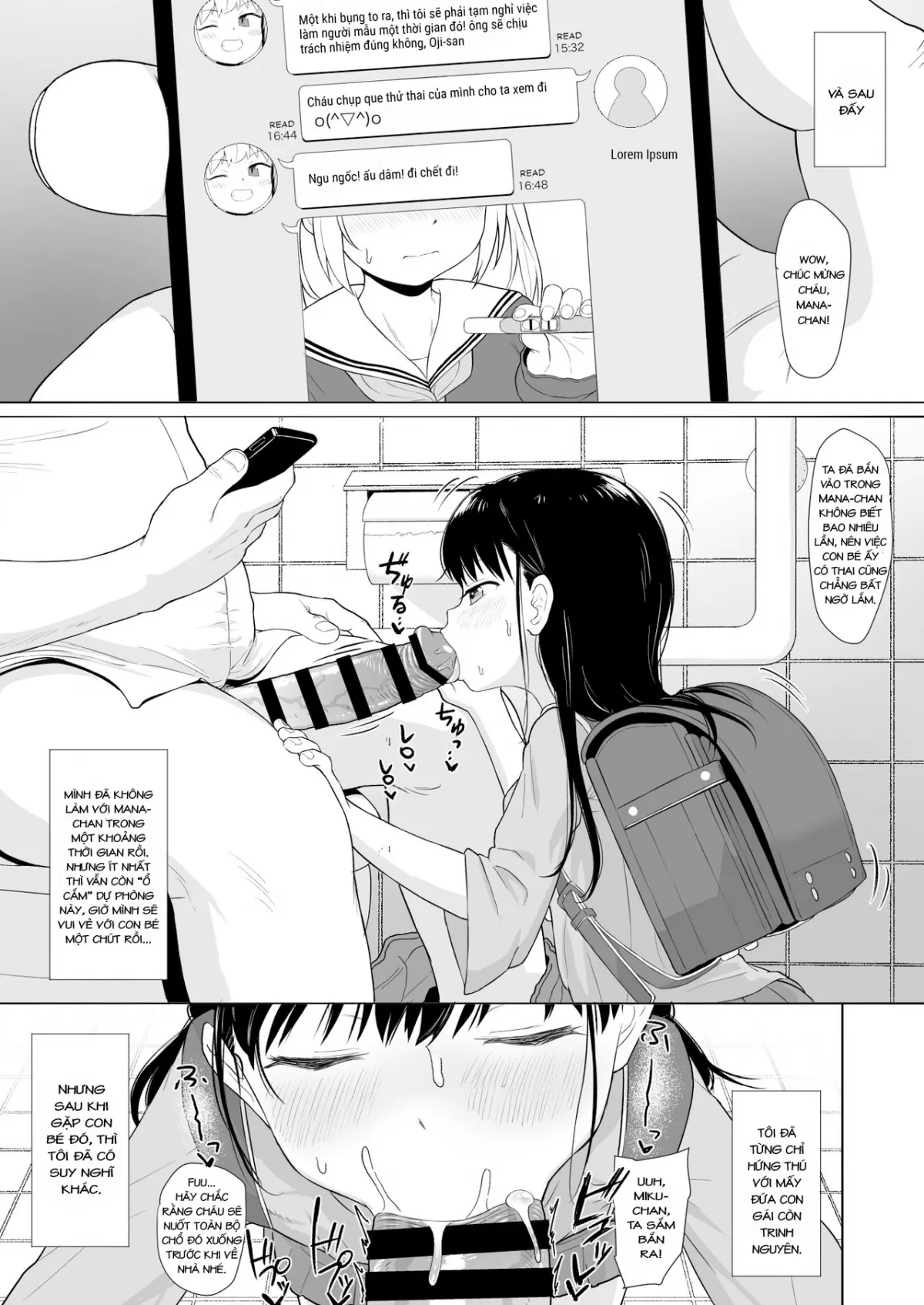 HentaiVN.net - Ảnh 14 - Anoko wa Oji-san no Mesu - Oneshot