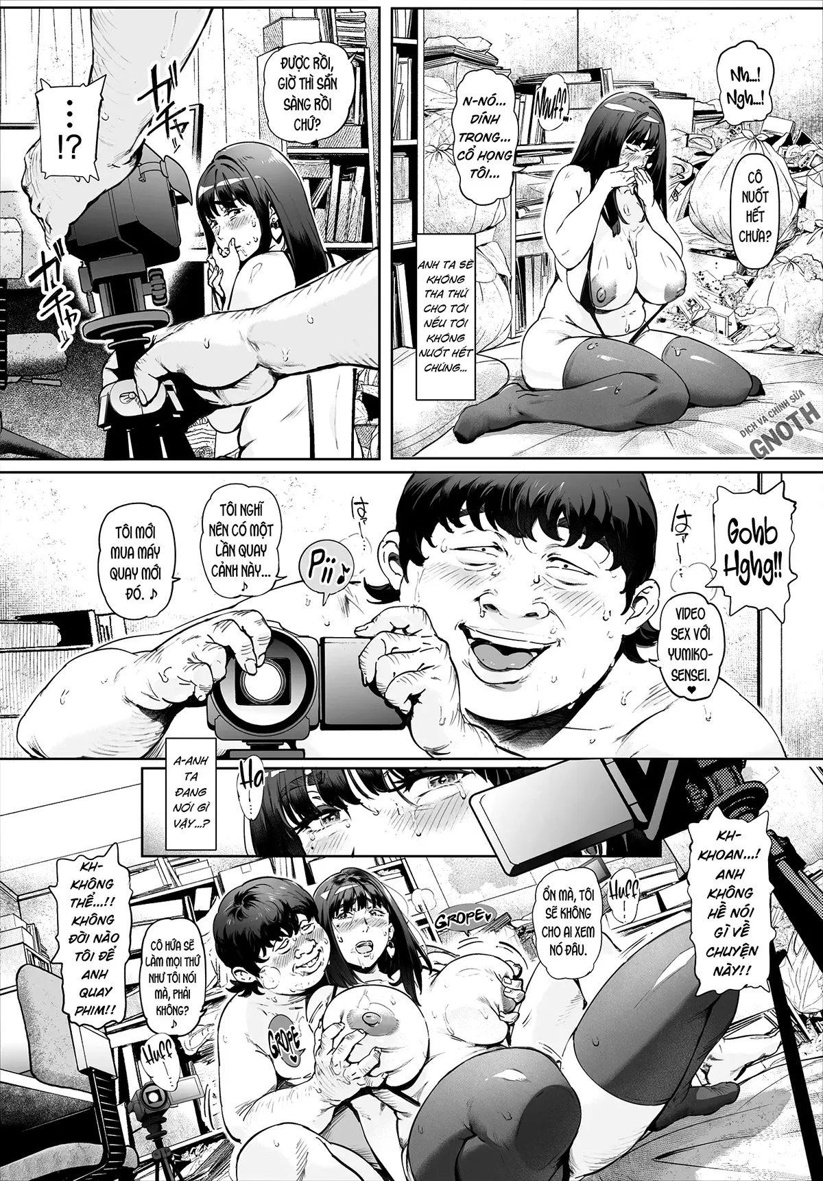 HentaiVN.net - Ảnh 36 - Boku No Iinari Yoshikawa Sensei [My Yoshikawa Sensei Does as I Say] - Oneshot