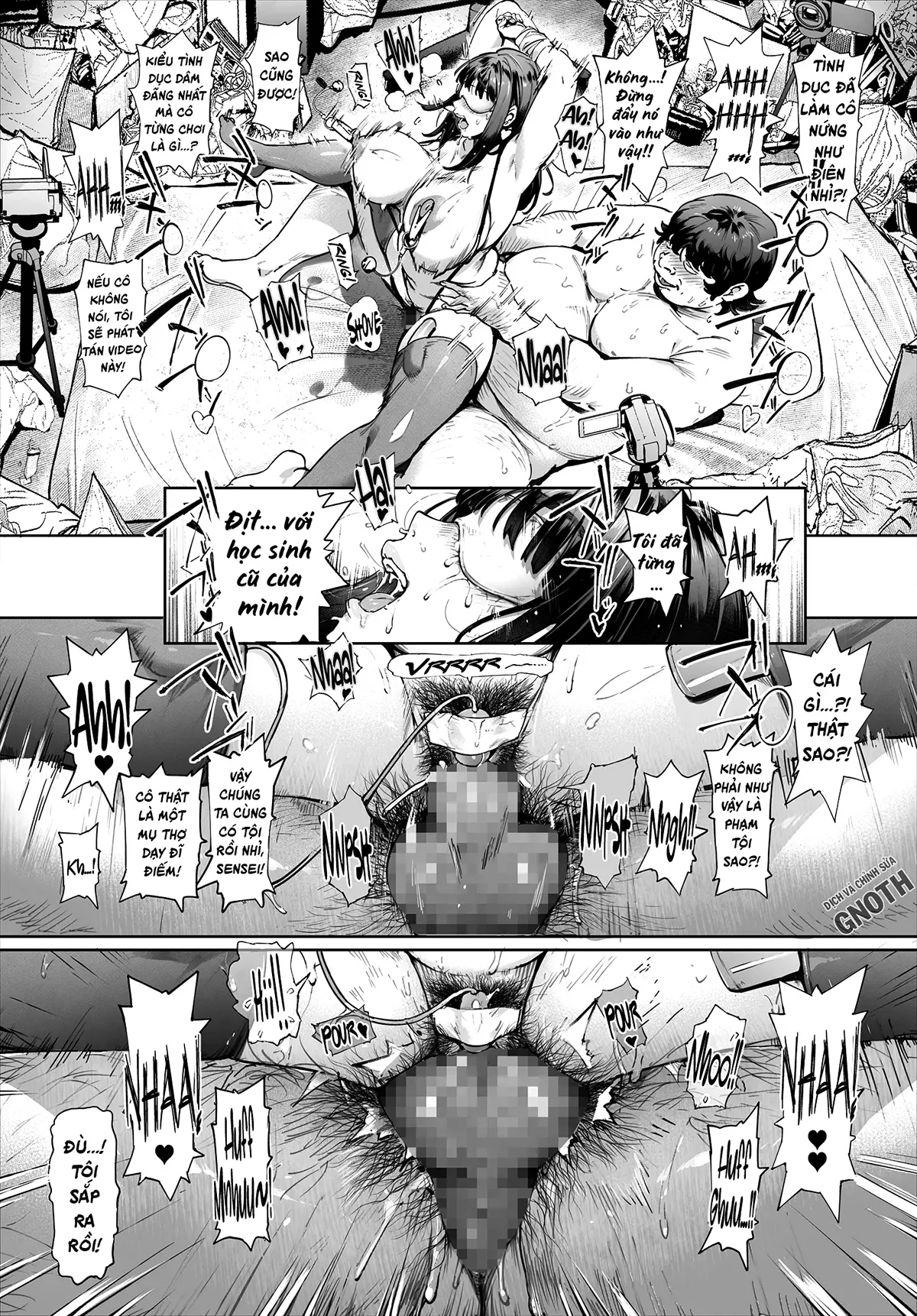 HentaiVN.net - Ảnh 38 - Boku No Iinari Yoshikawa Sensei [My Yoshikawa Sensei Does as I Say] - Oneshot