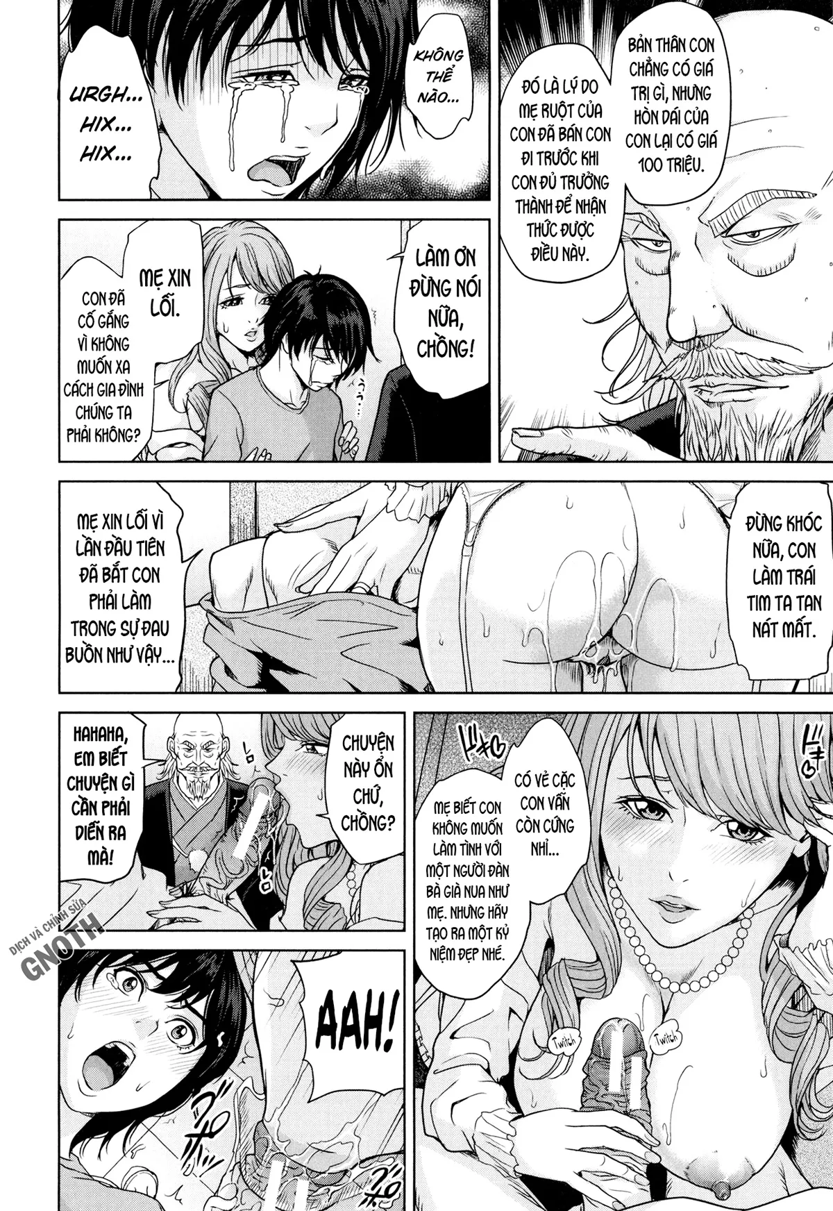 HentaiVN.net - Ảnh 21 - Amemiyakeno Kodukuri Zenpen [Delimama ~Midara na Ore no Kaa-san~] - Chap 1