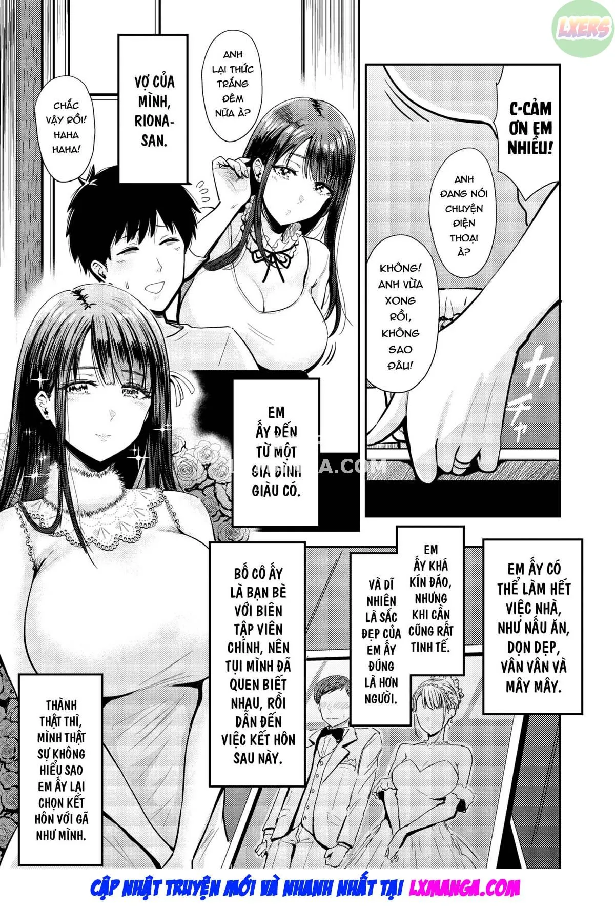 HentaiVN.net - Ảnh 6 - Vợ Tác giả Ero Manga - Chap 1