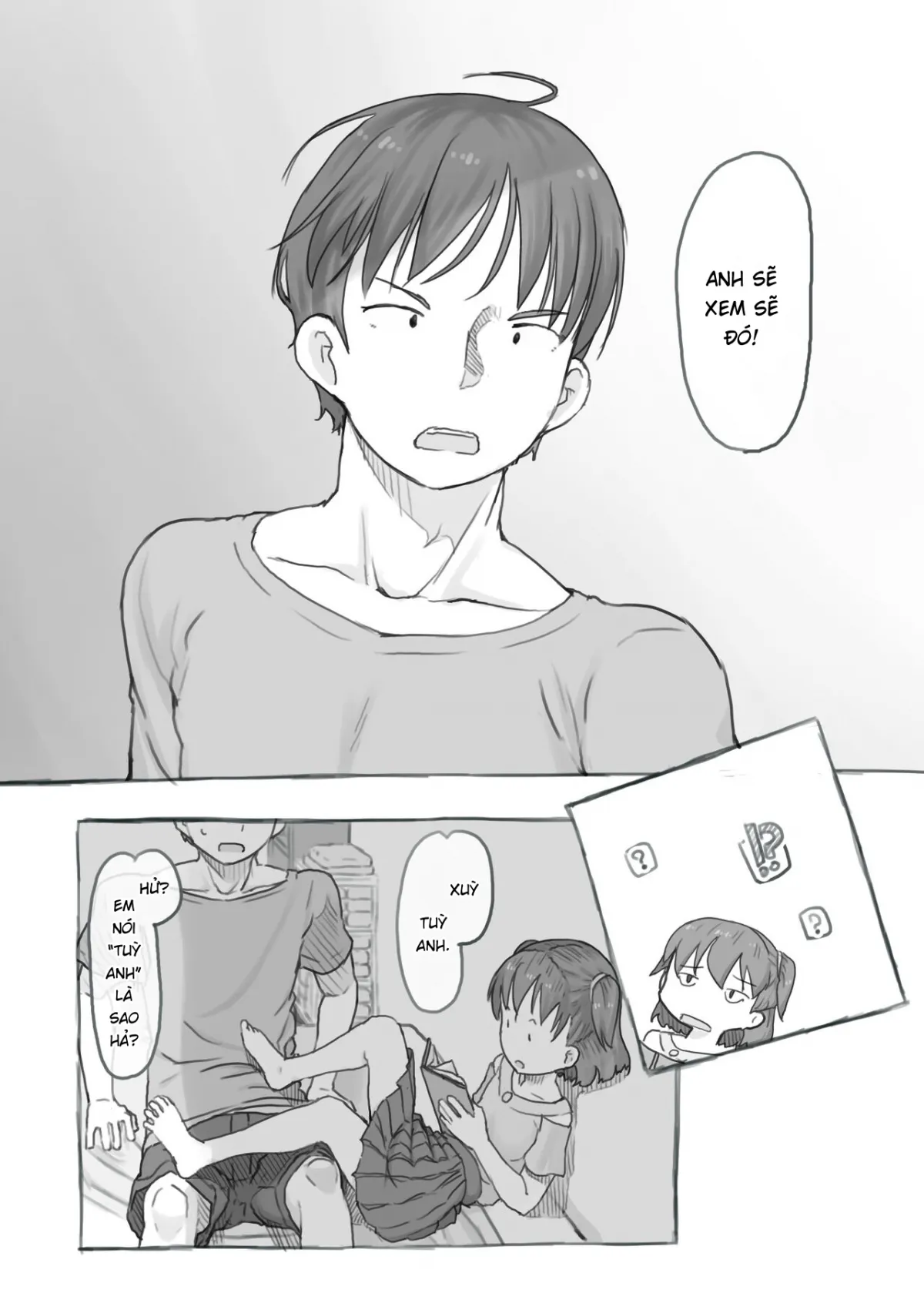 HentaiVN.net - Ảnh 10 - Fap cùng em gái [Imouto to Nuku] - Chap 1