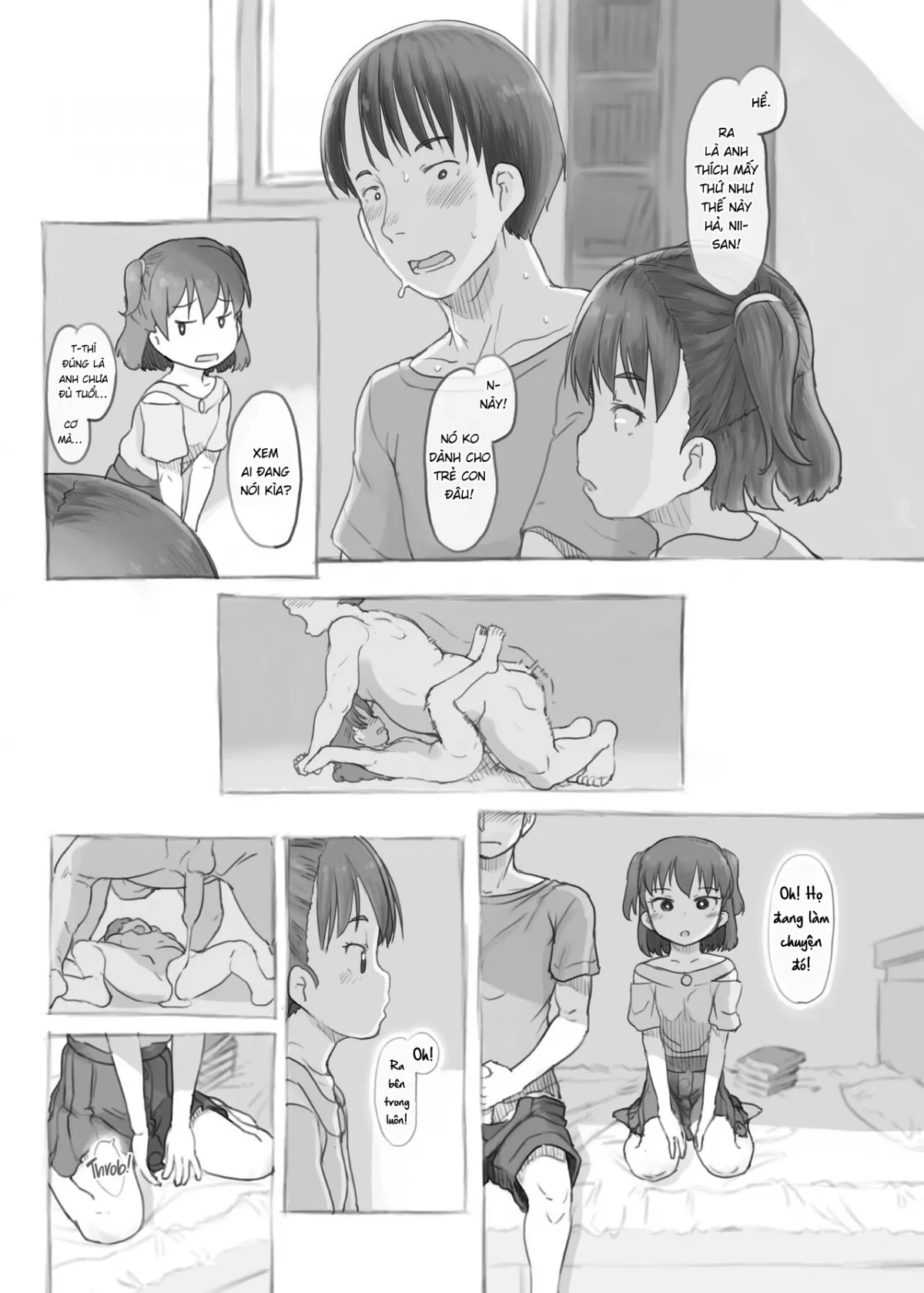 HentaiVN.net - Ảnh 13 - Fap cùng em gái [Imouto to Nuku] - Chap 1